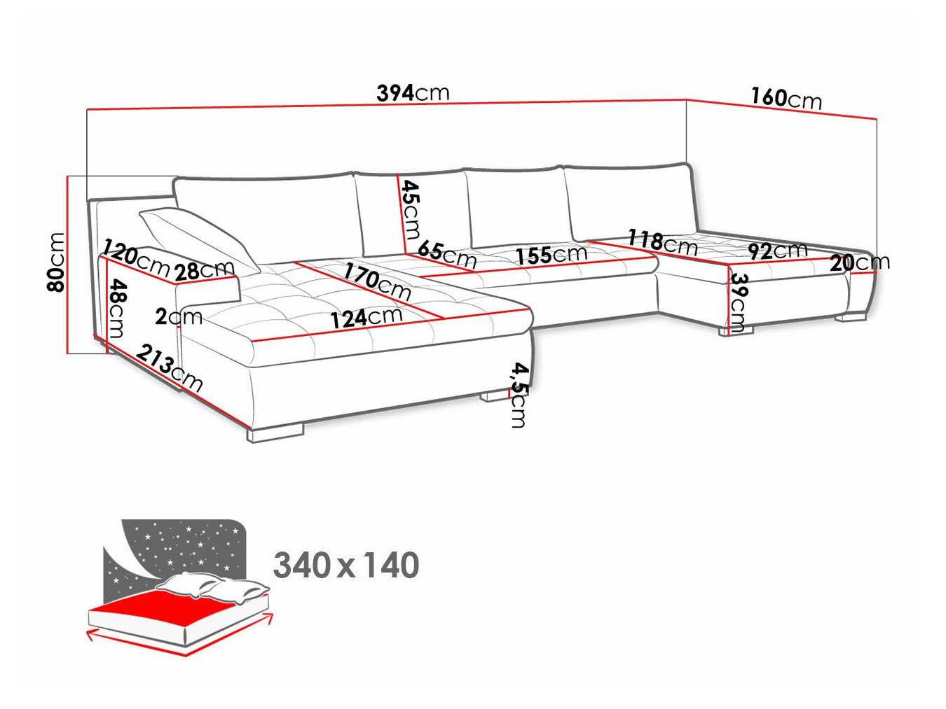 Hoekbank Comfivo 106 (Uttario Velvet 2955 + Evo 25)