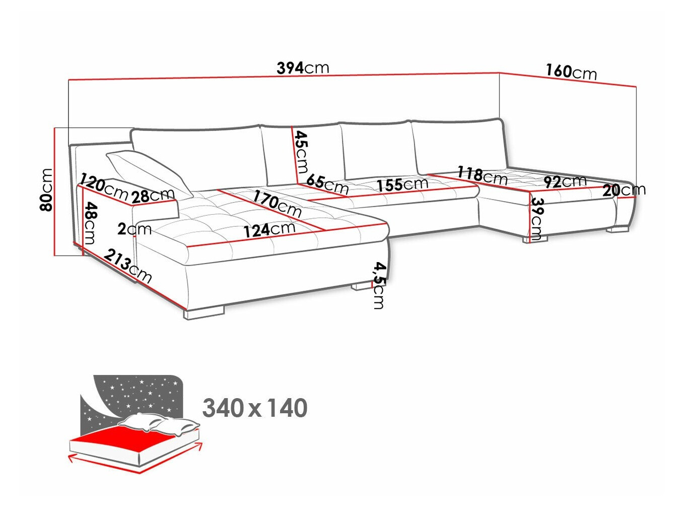 Hoekbank Comfivo 106 (Velo 637)