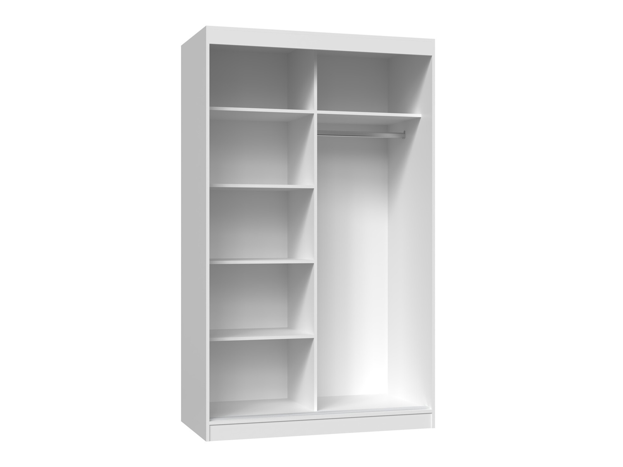 Kledingkast Mandeville 157 (Antraciet + Artisan eiken)