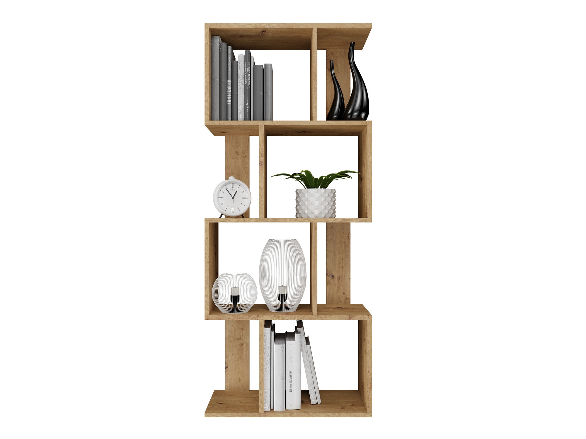 Boekenkast Mandeville 160 (Artisan eiken)