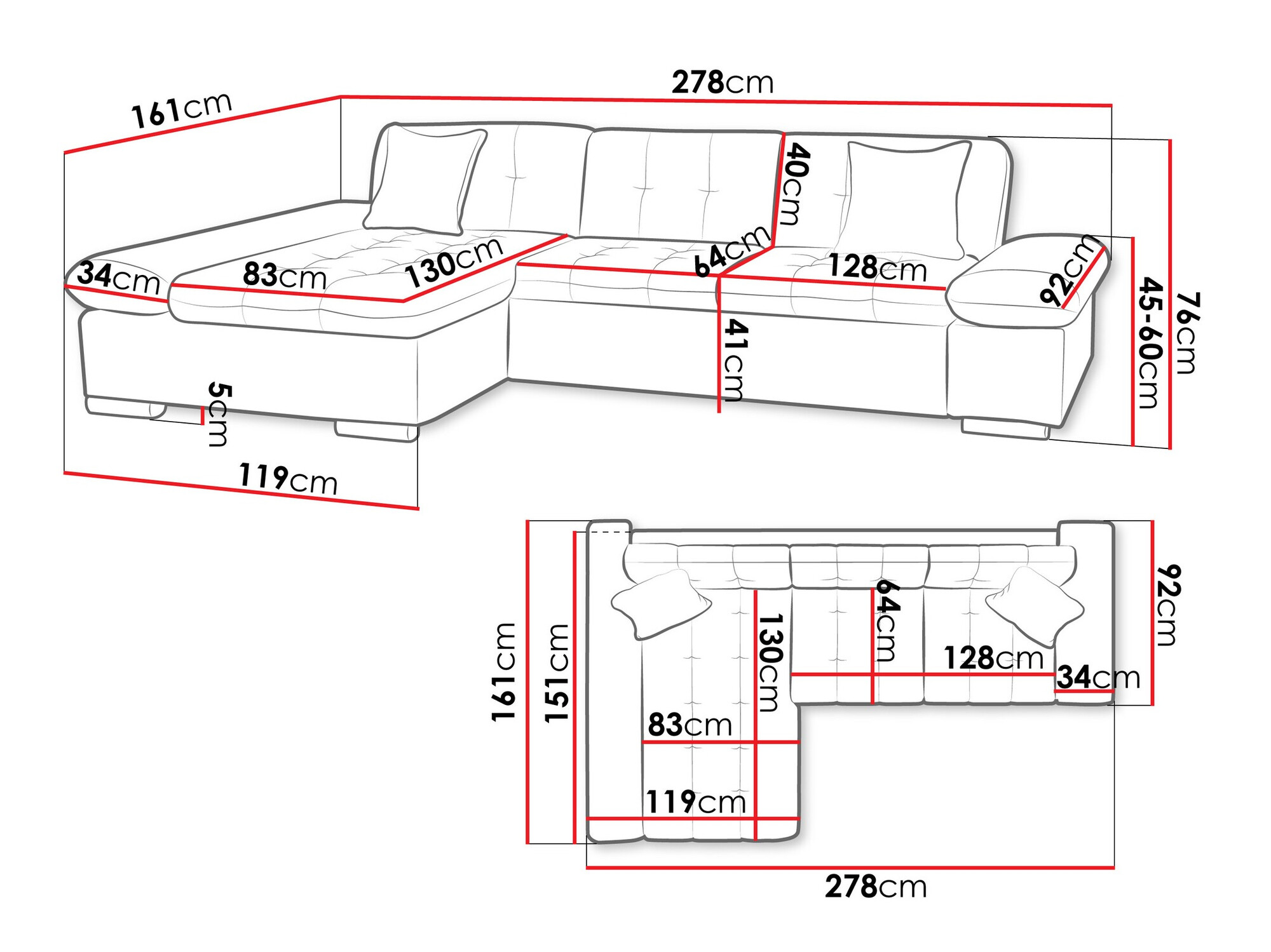 Hoekbank Comfivo 219 (Soul 20)