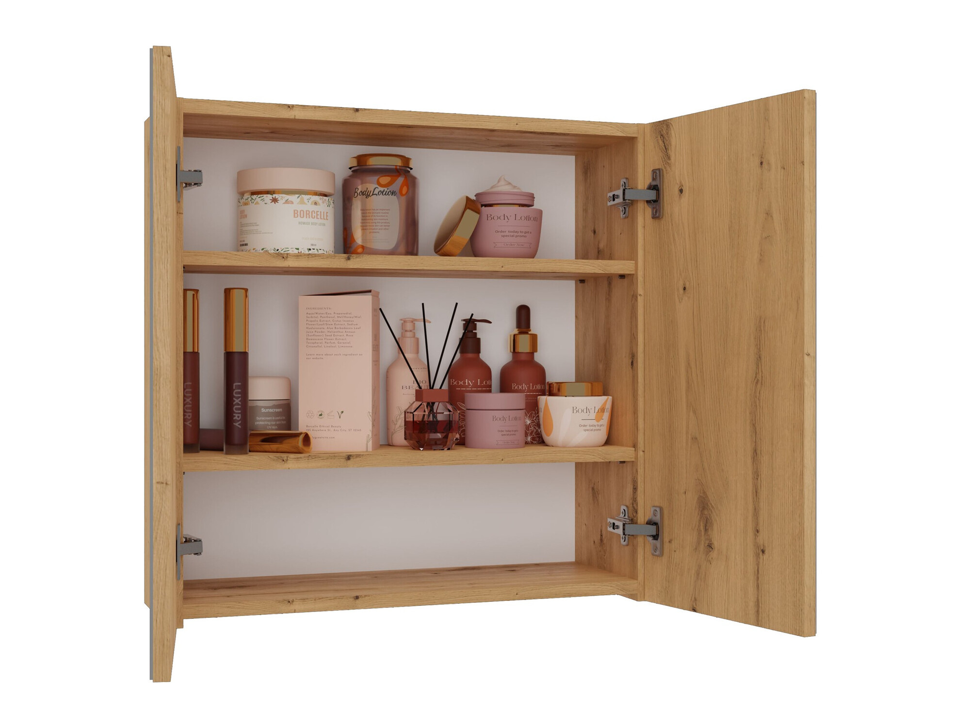 Badkamerspiegelkast Balelbo 101 (Artisan eiken)
