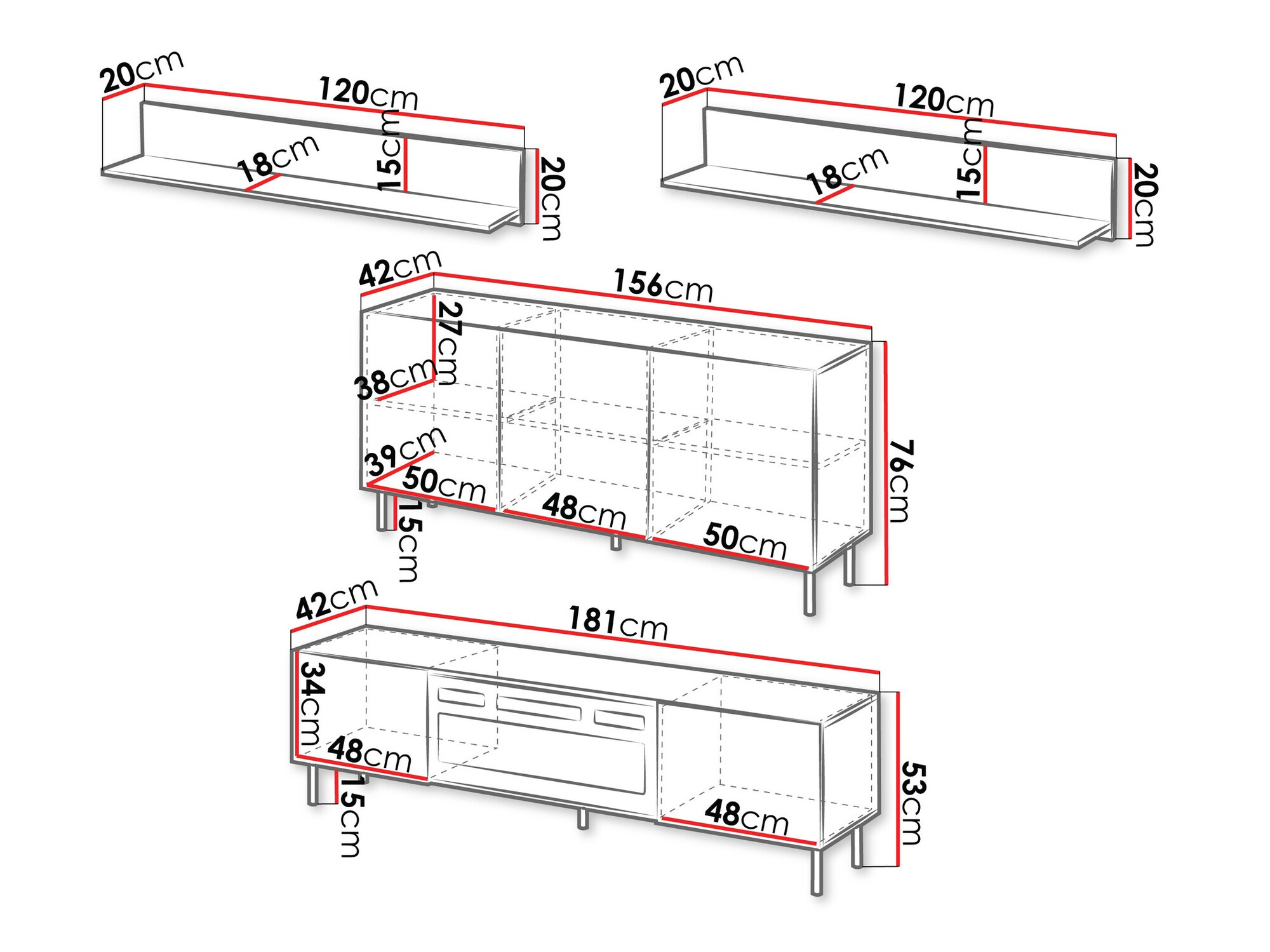 Woonkamerset Studium
