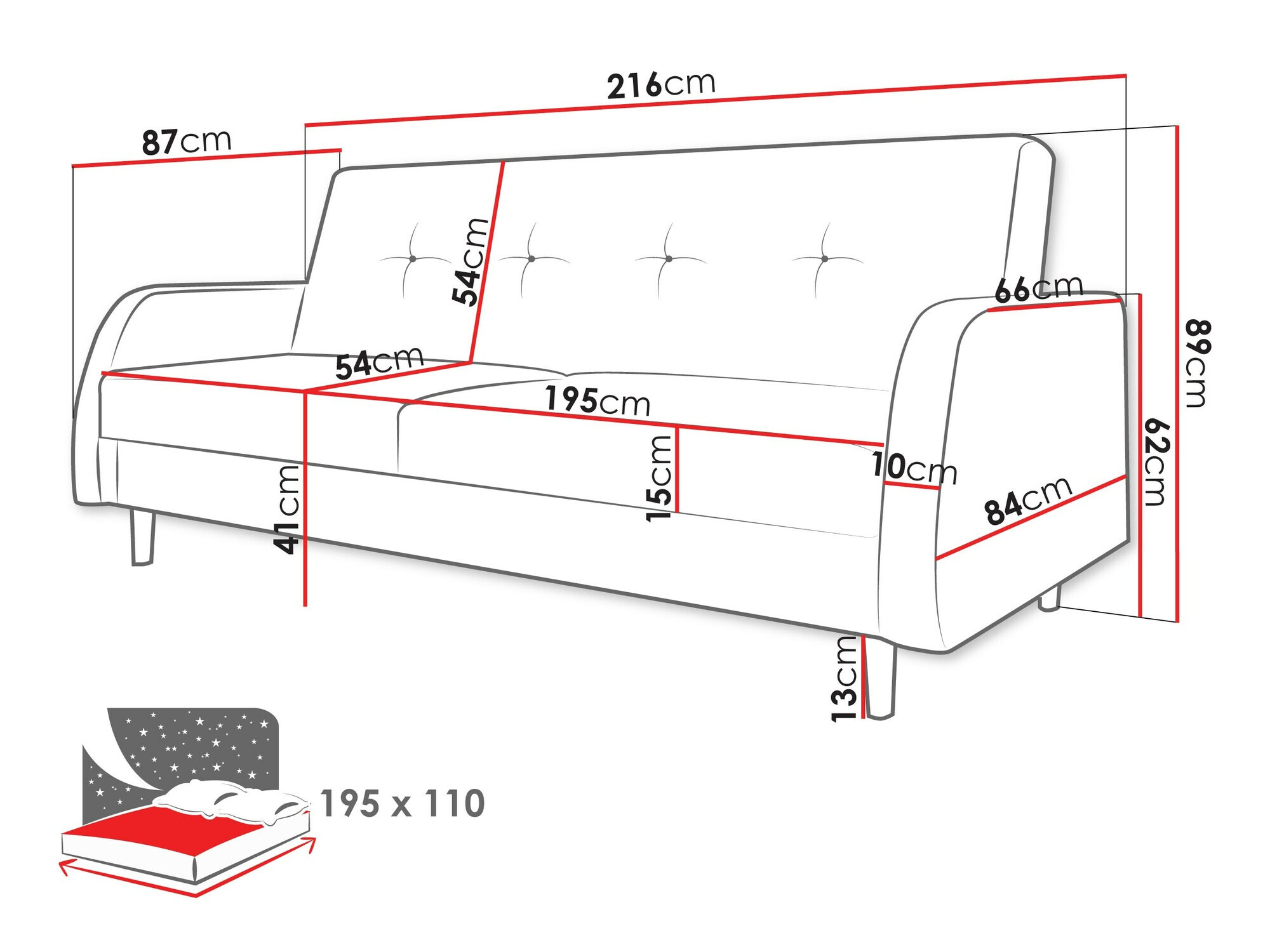 Slaapbank Comfivo 360