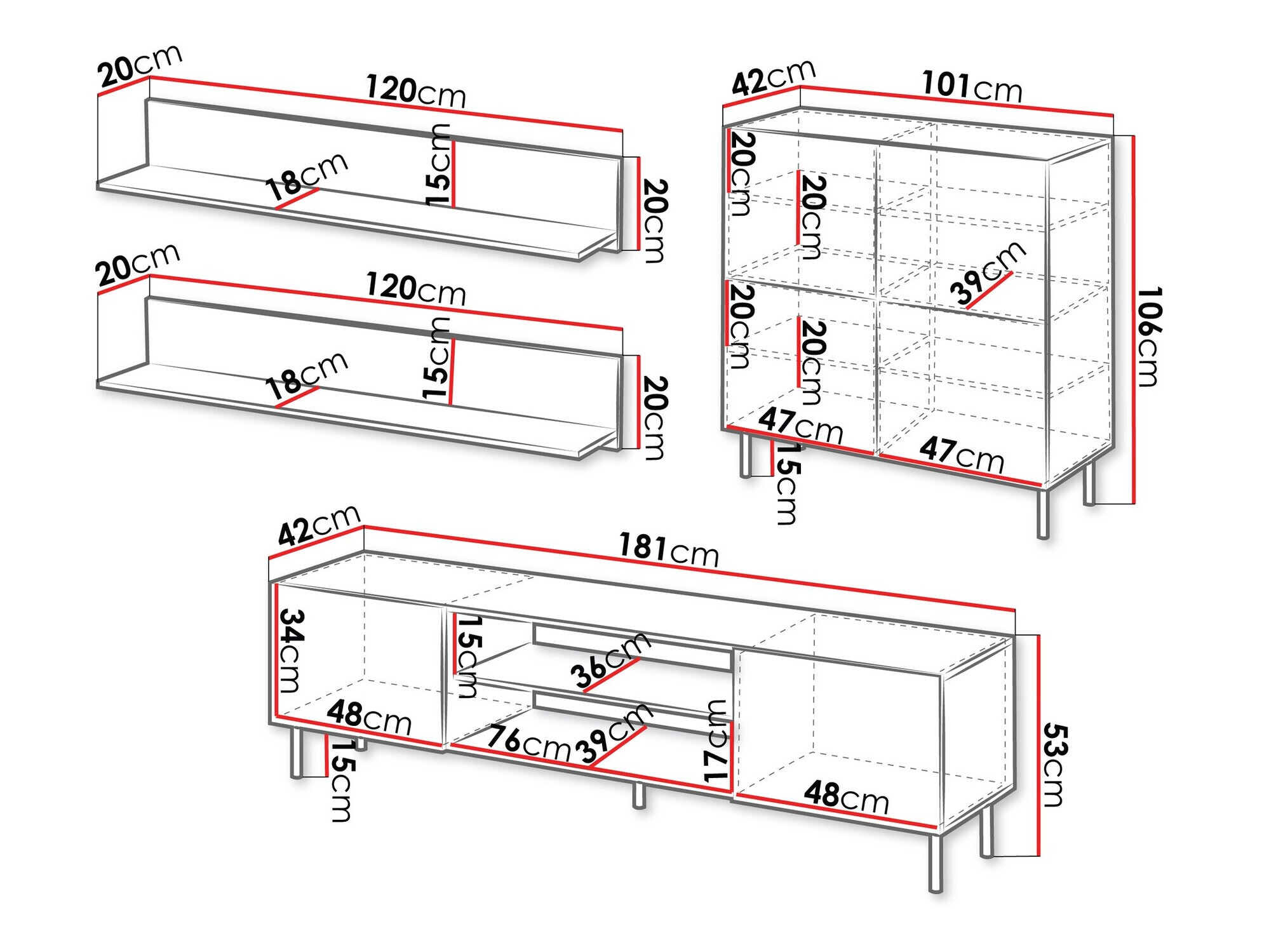 Woonkamerset Livsevi 112