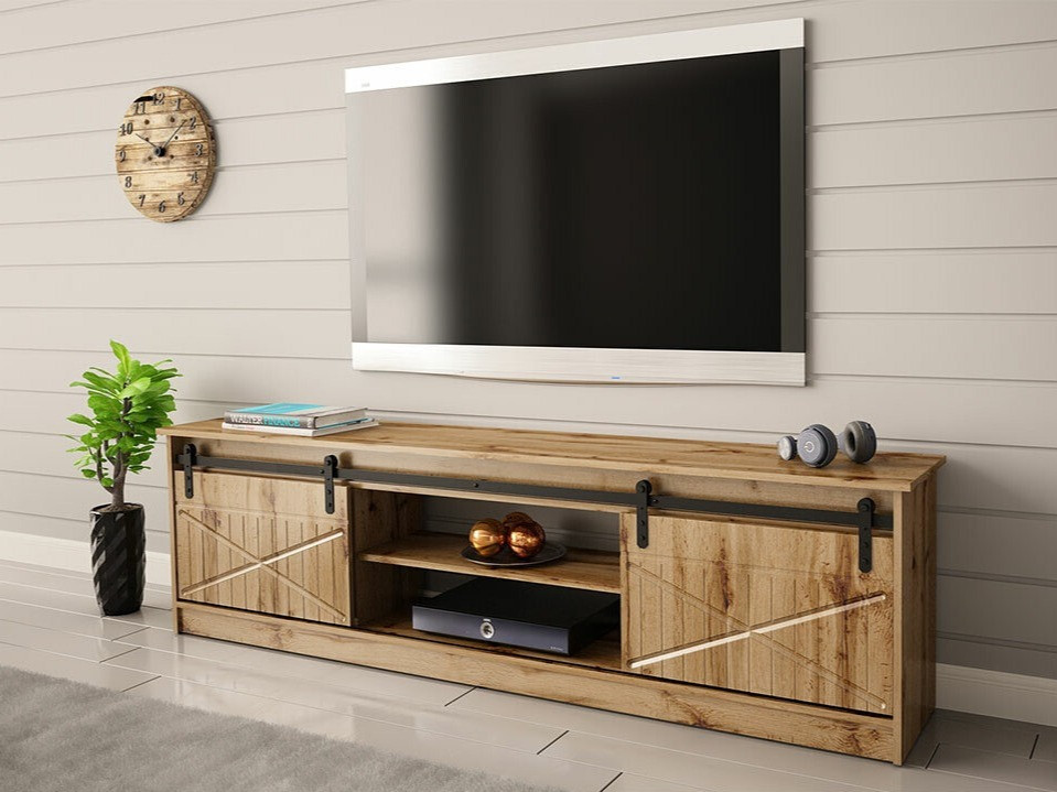 TV-meubel Charlotte 156 (Wotan eik)