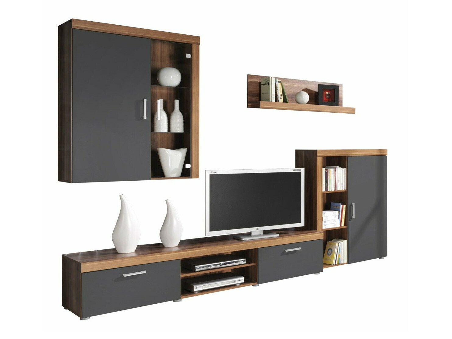 Woonkamerset Cormiru 110 (Pruim + grafiet)