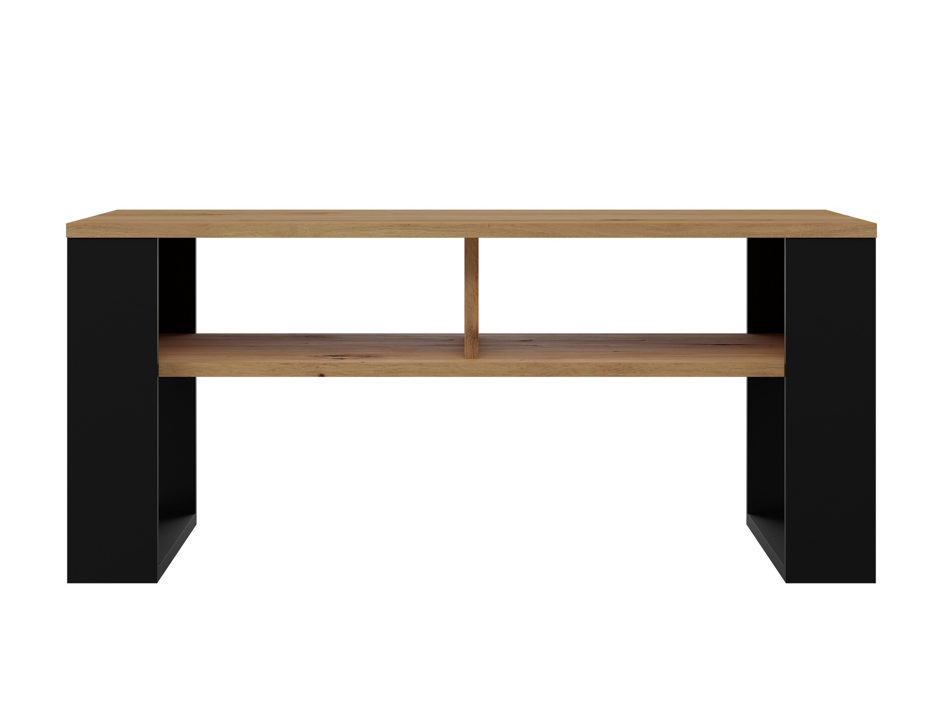 Salontafel Mandeville 209 (Artisan eiken + Zwart)