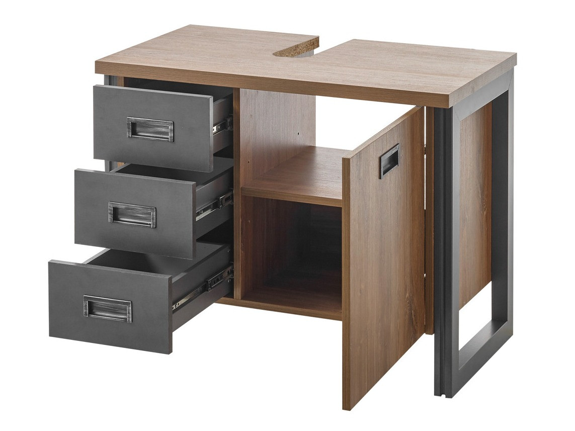 Staand badkamermeubel voor een wastafel Virmeli 140