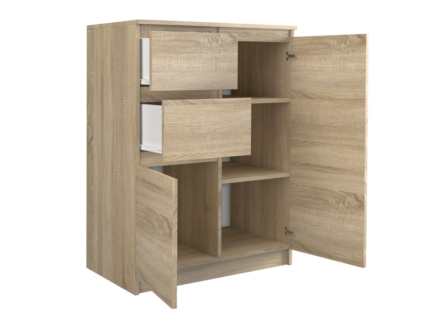 Ladekast Elbvelu 111 (Sonoma eik)