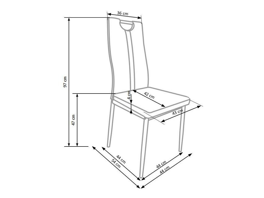 Stoel Houston 252 (Cappuccino)