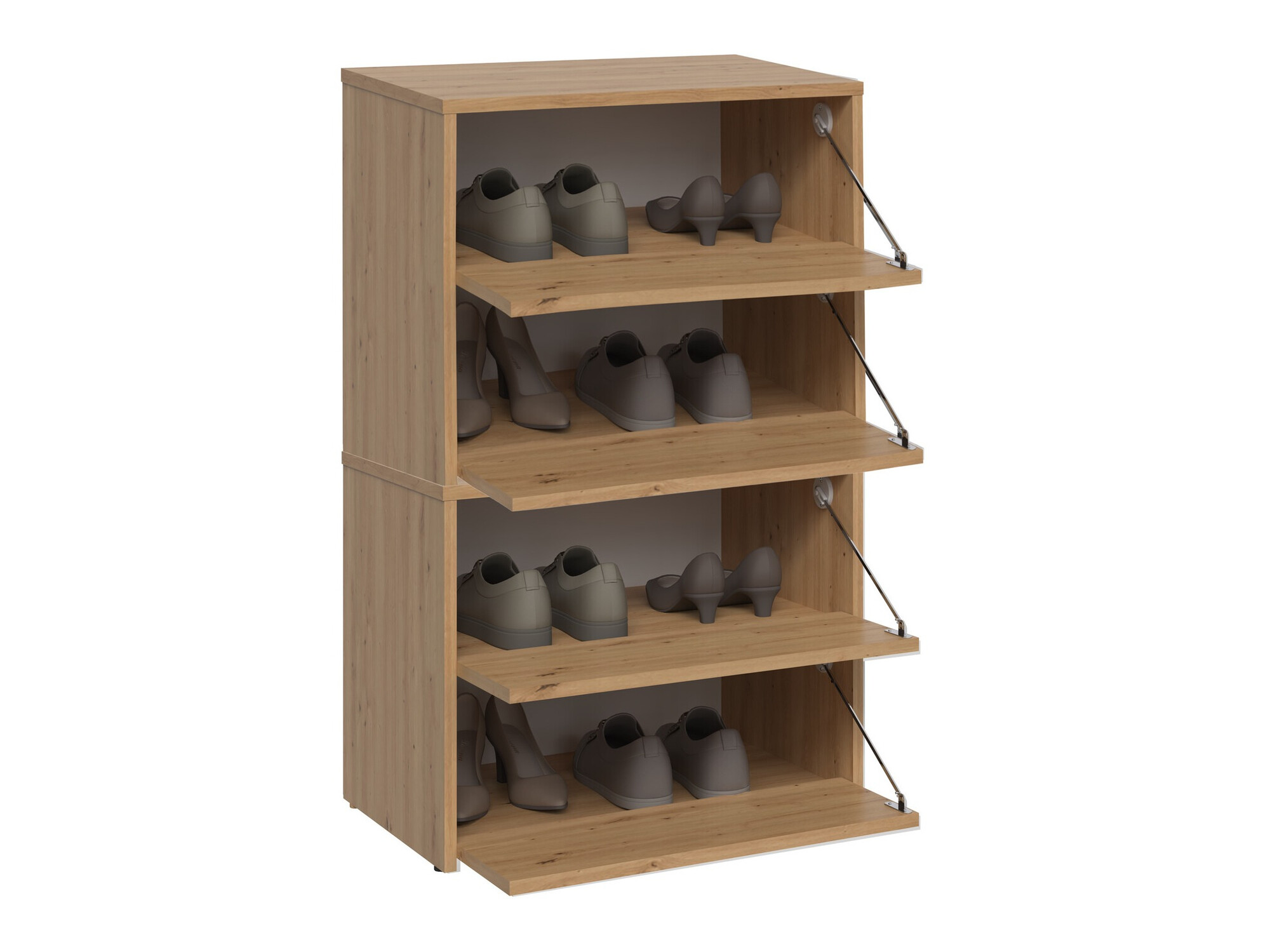 Schoenenkast Mandeville 223 (Artisan eiken)