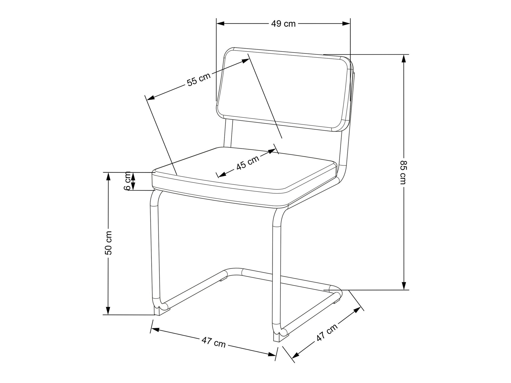 Stoel Houston 1645 (Groen)