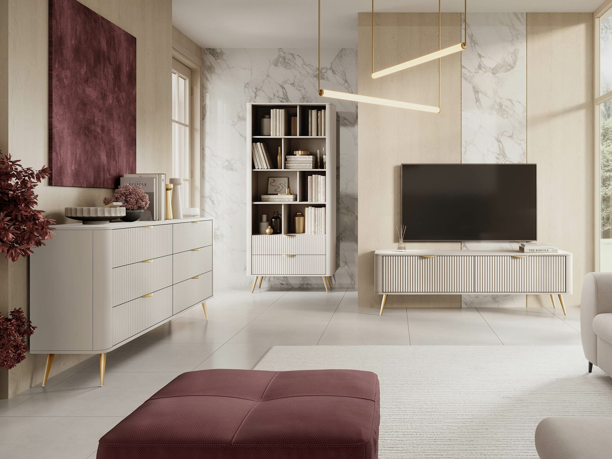 Ladekast Versoe 102 (Beige)