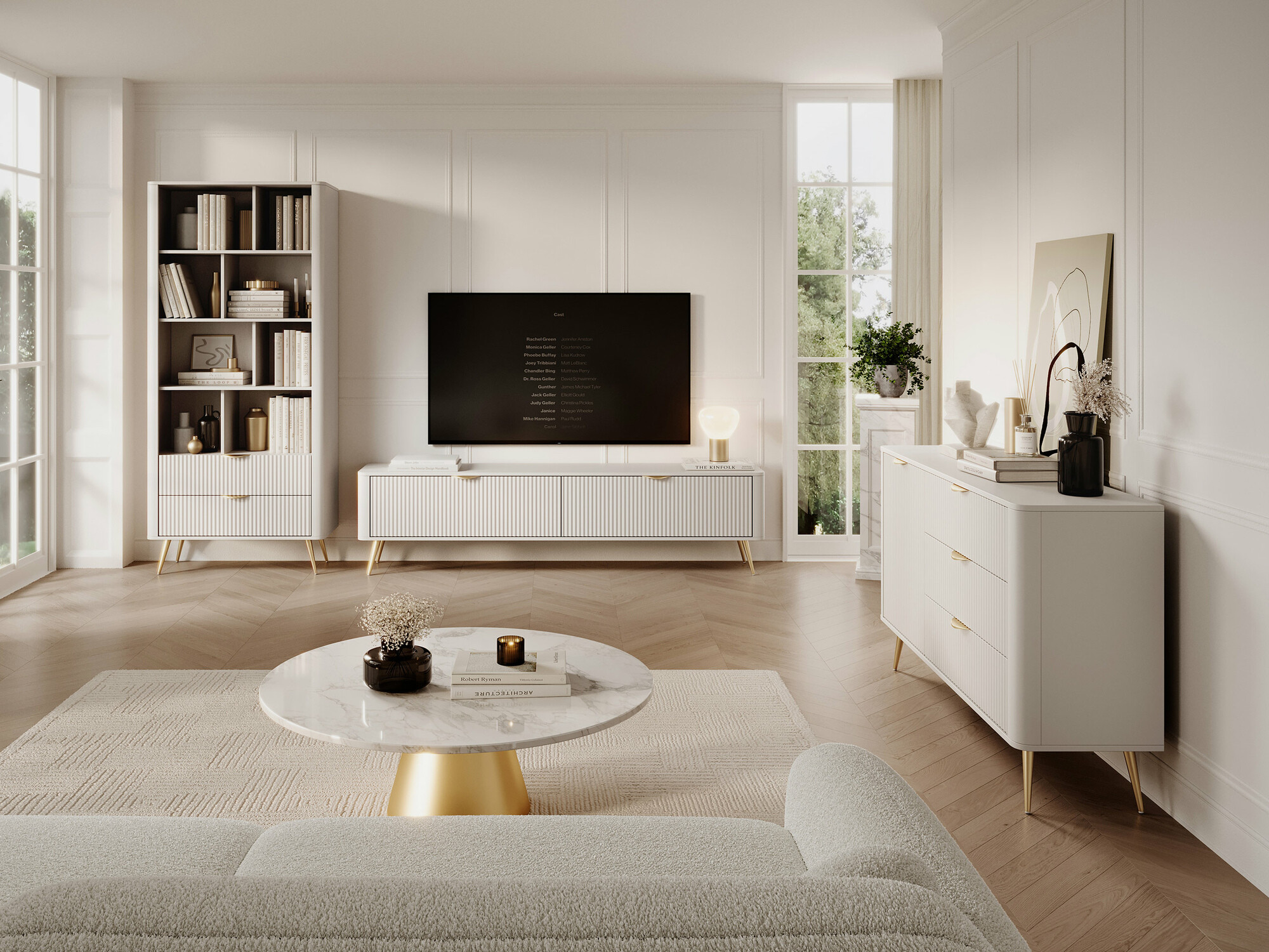 TV-meubel Versoe 104 (Beige)