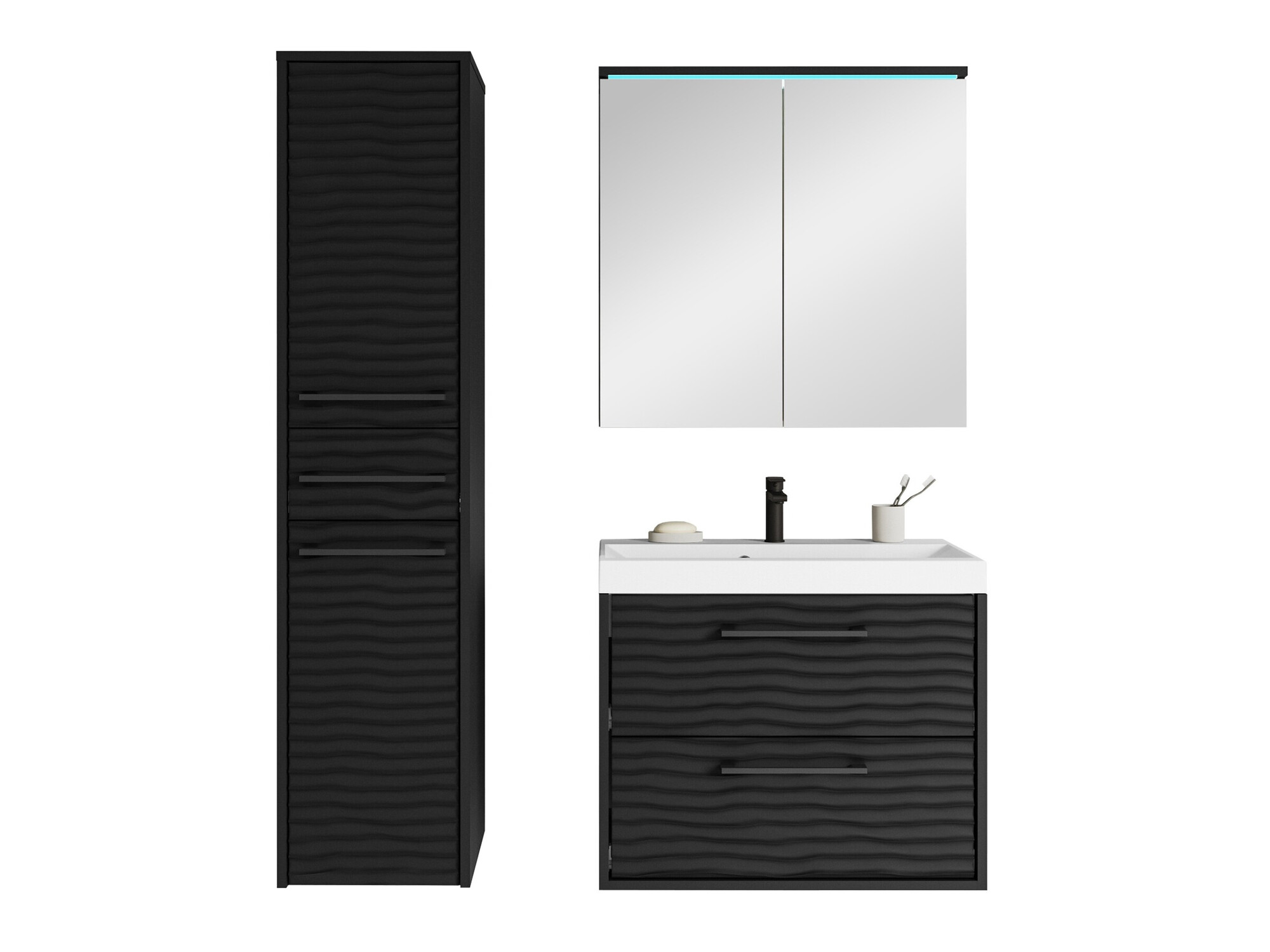 Badkamerset Sarasota 173 (Grafiet)