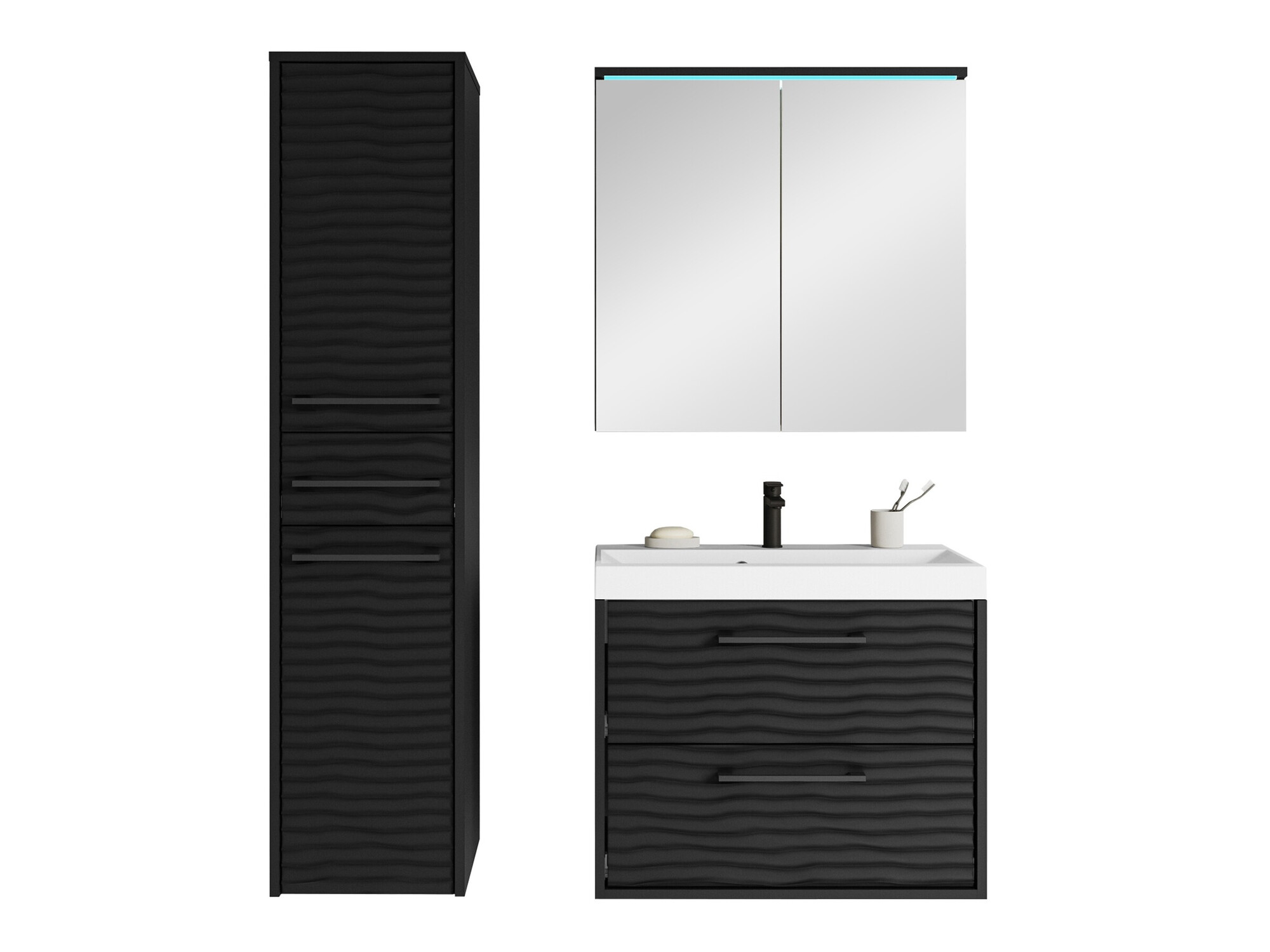 Badkamerset Sarasota 173 (Grafiet)