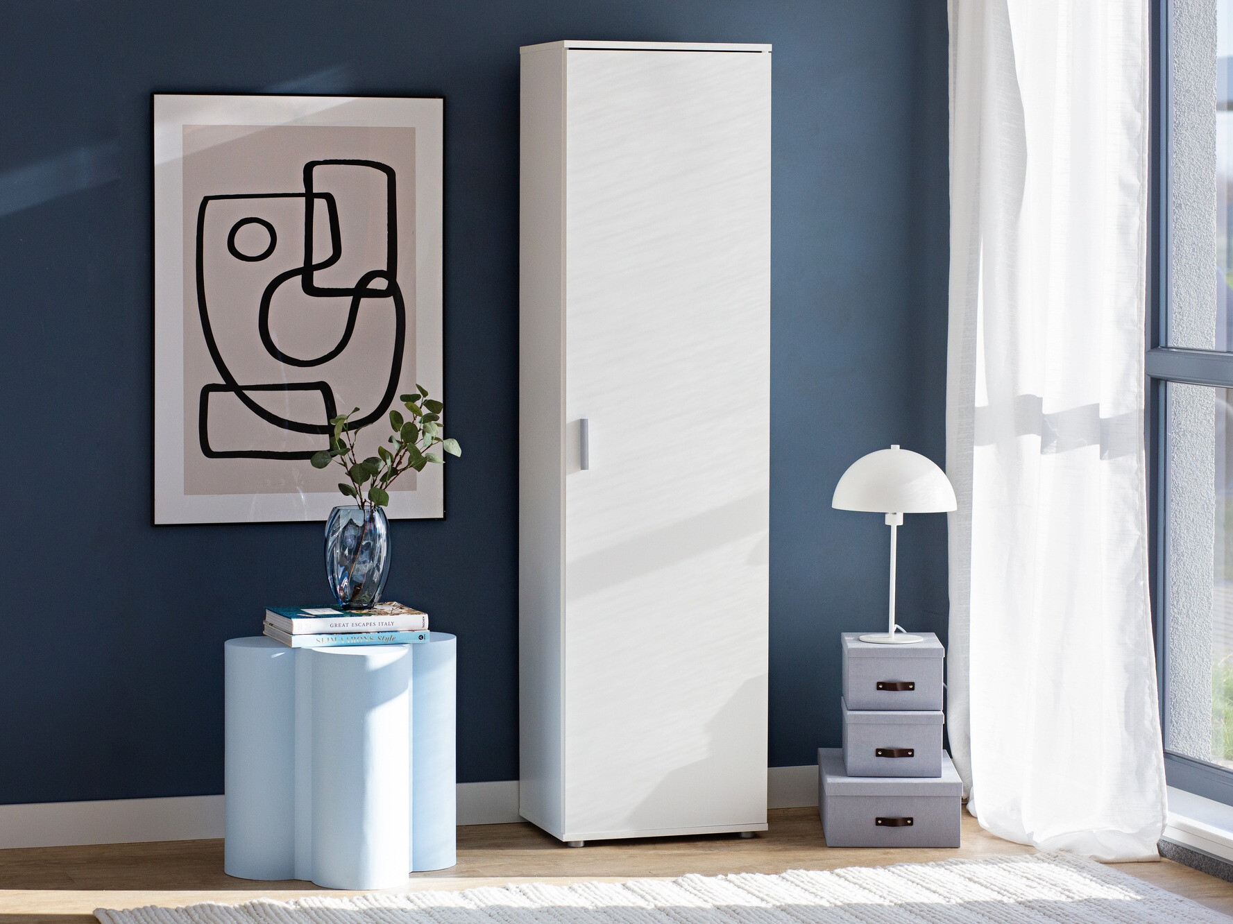 Boekenkast Bristol 200 (Wit)