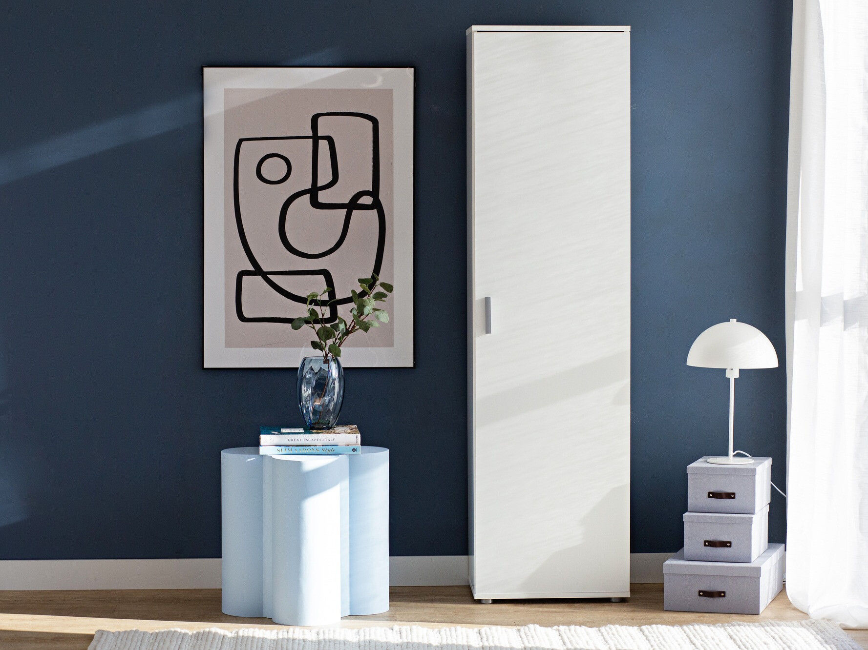 Boekenkast Bristol 200 (Wit)