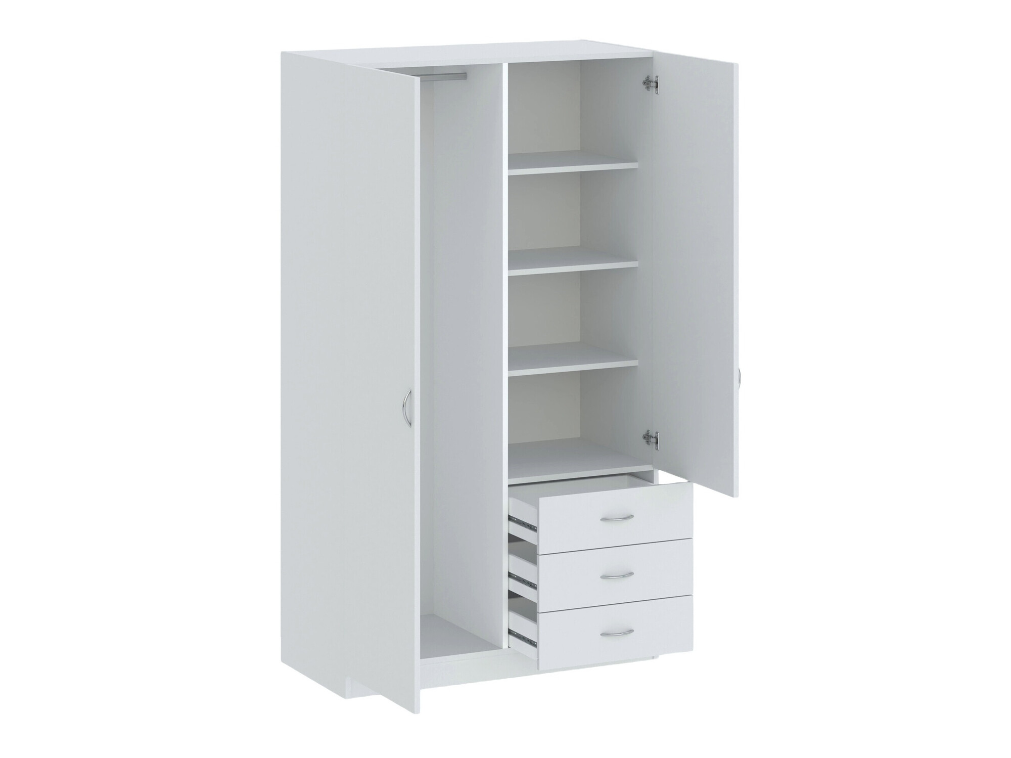 Kledingkast Bristol 198 (Wit)