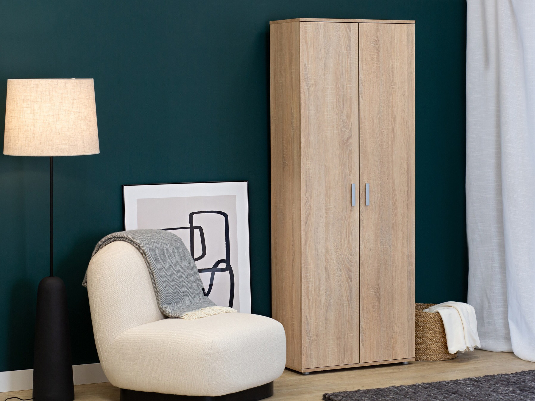 Boekenkast Bristol 201 (Sonoma eik)