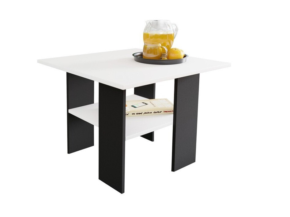 Salontafel Reading 102 (Zwart + Wit)