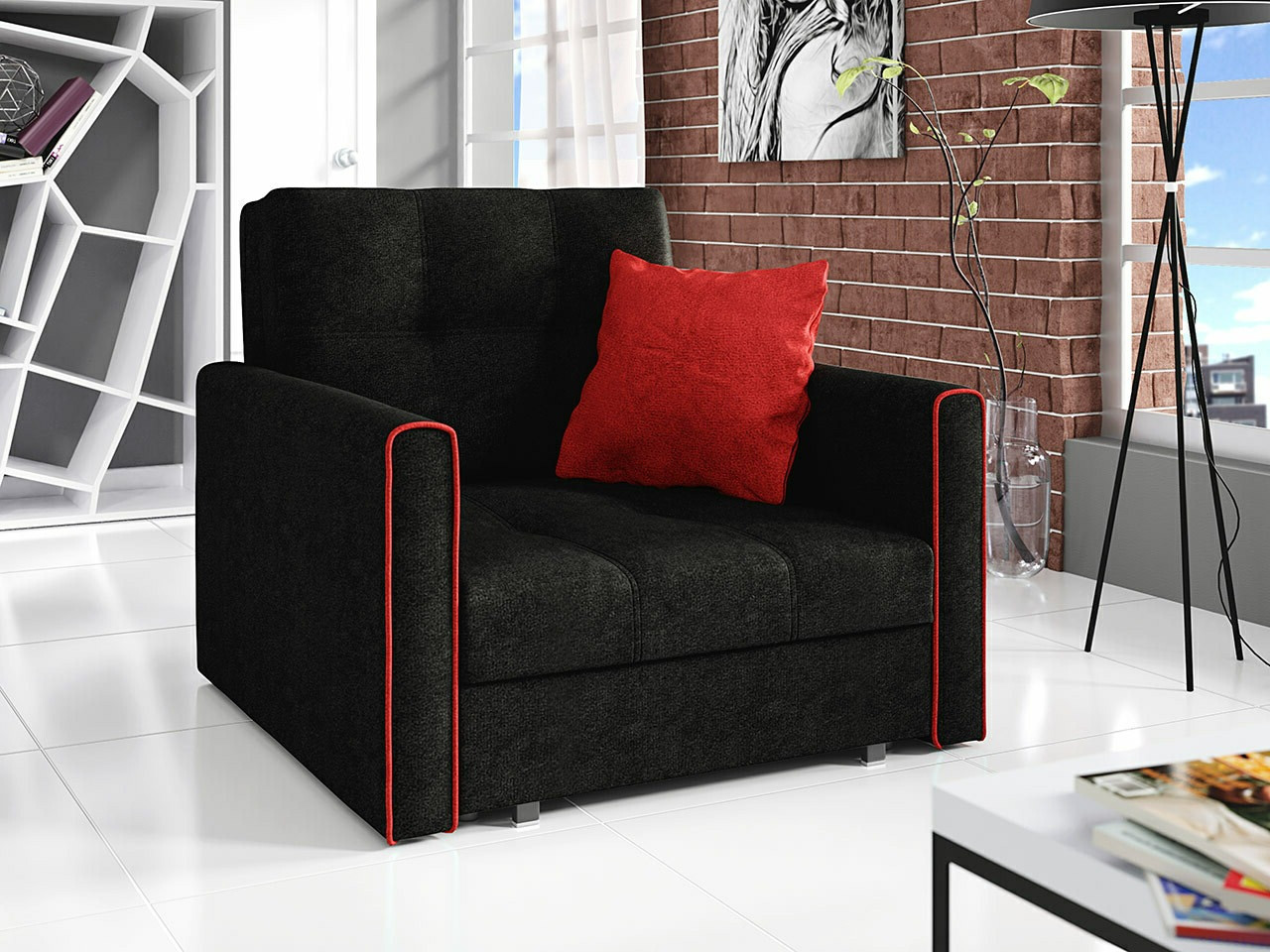 Fauteuil Nuvora I (Alova 04 + Alova 46)