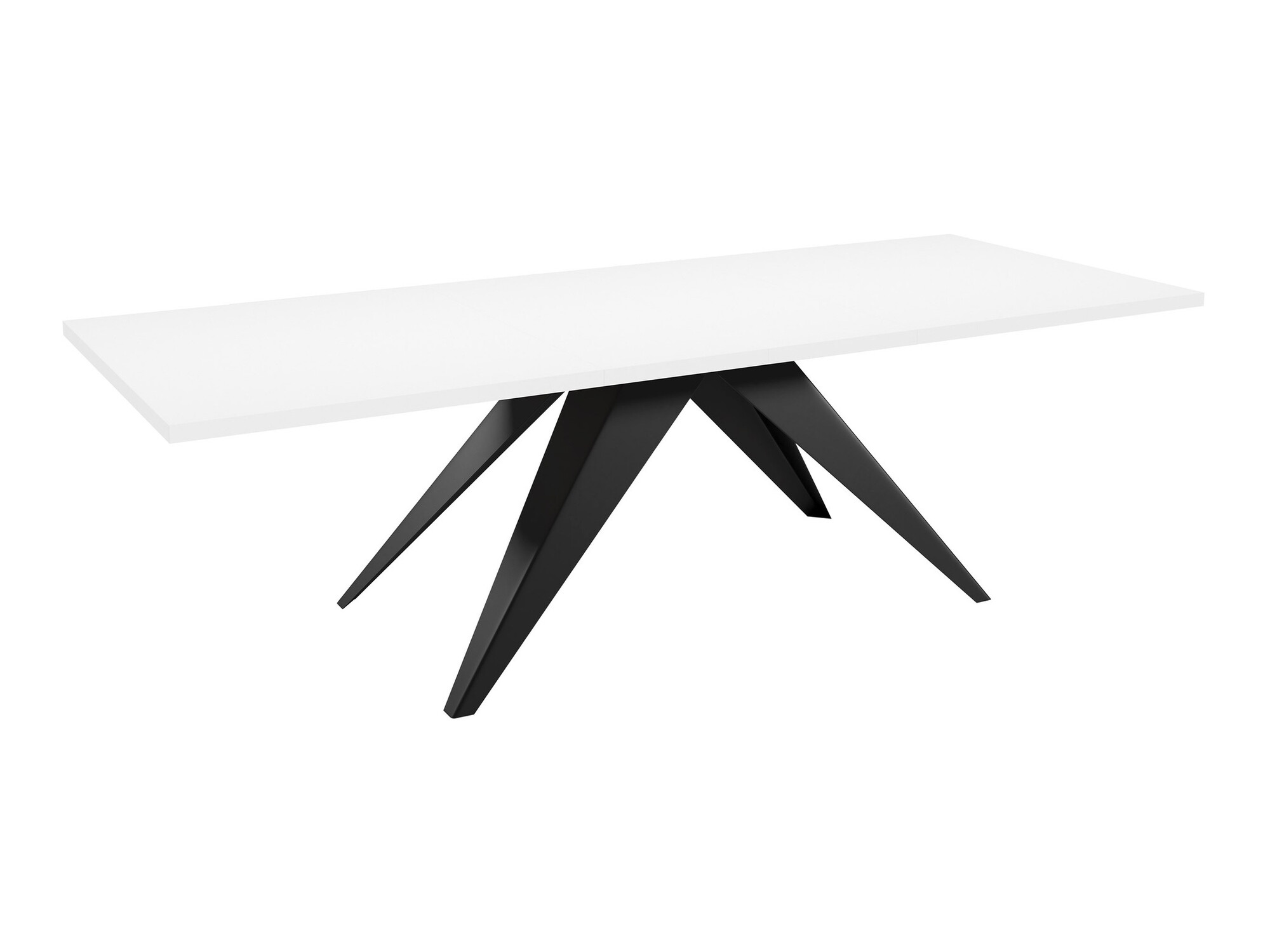 Tafel Oswego 113 (Zwart + Lancelot-eik)