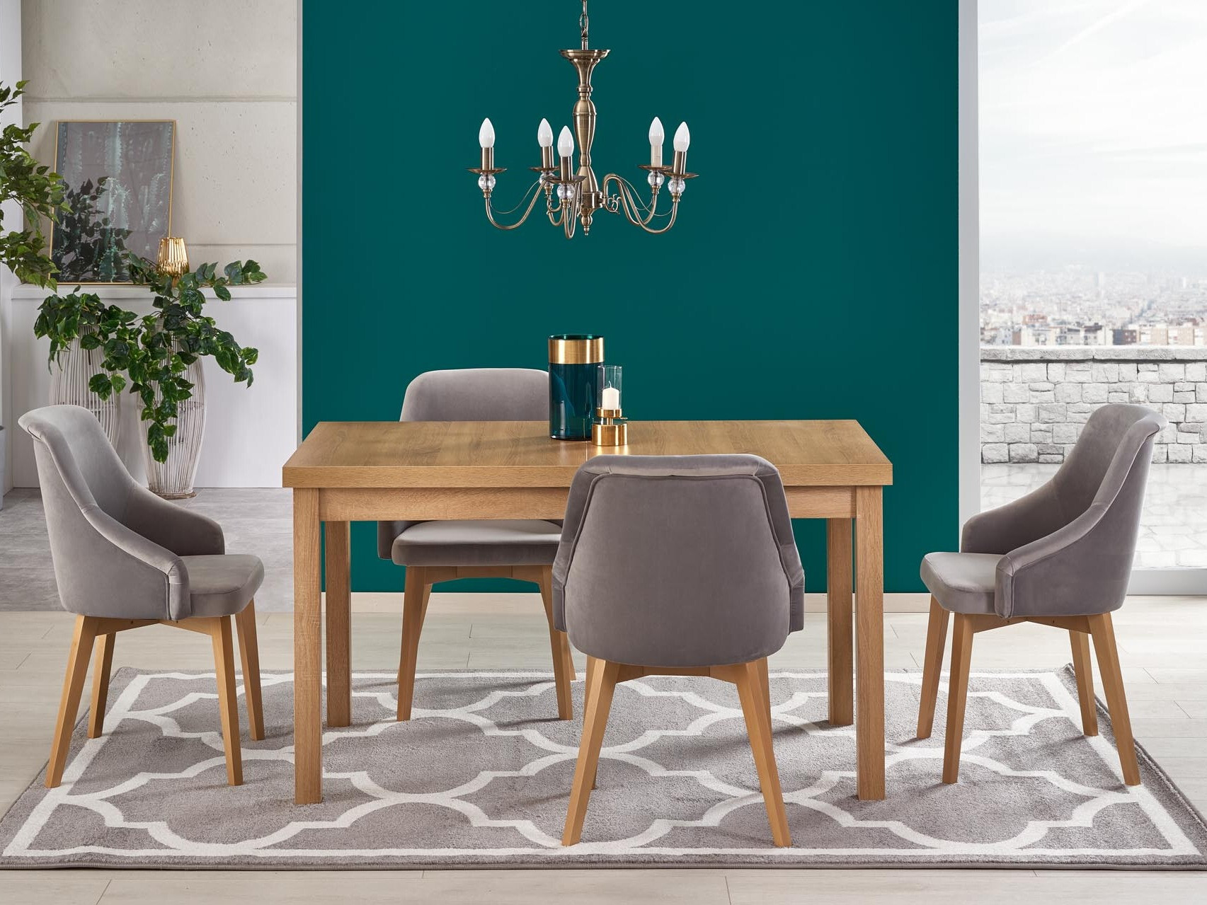 Tafel Houston 897 (Craft eiken)