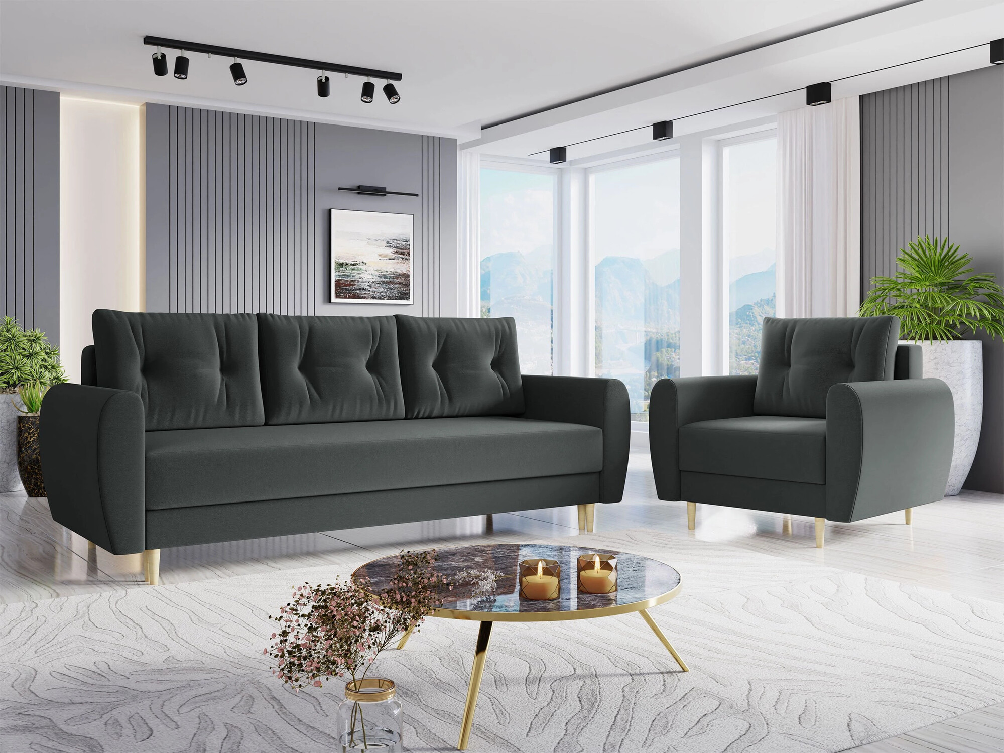 Fauteuil Memphis 144 (Itaka 14)