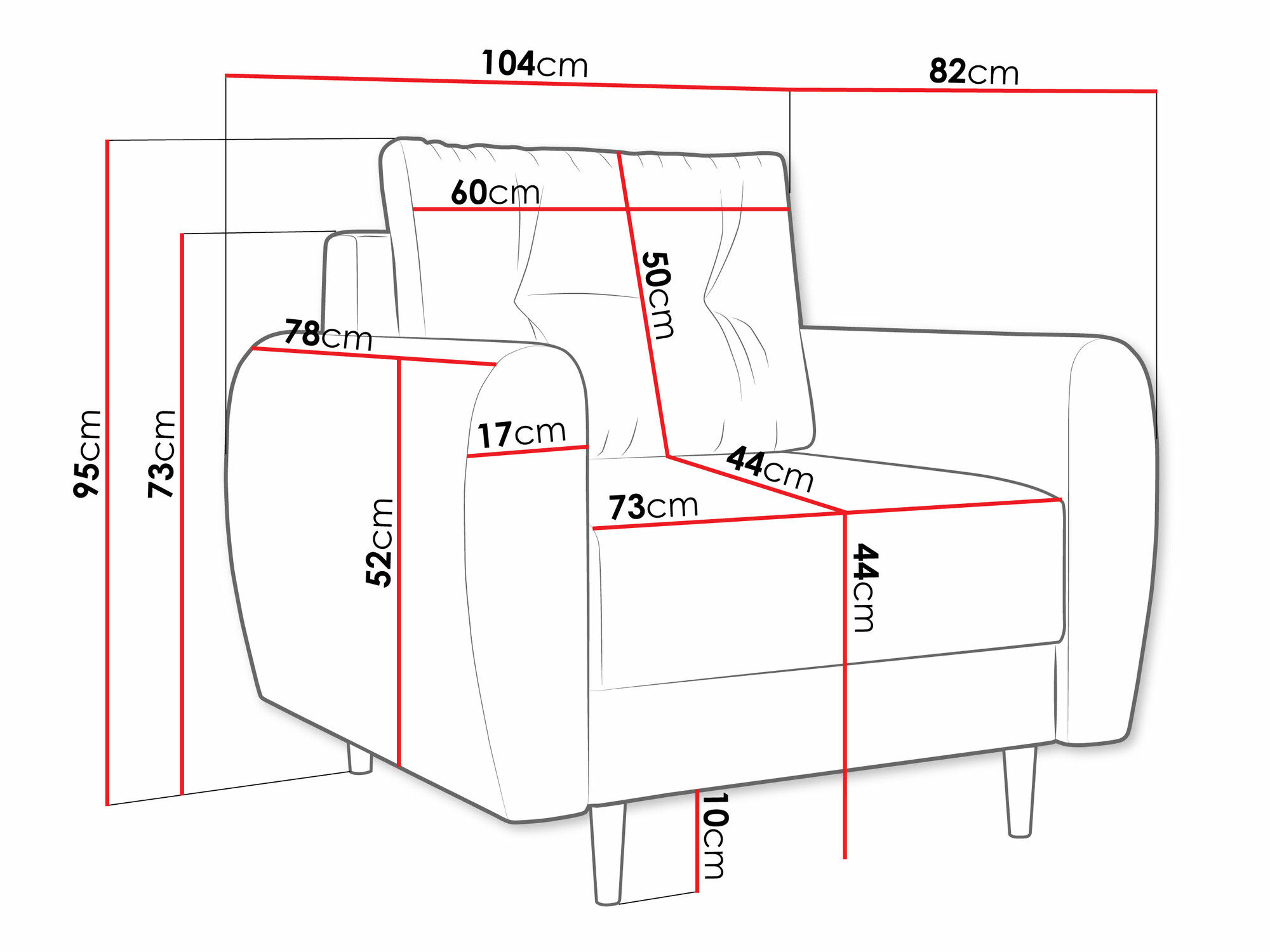 Fauteuil Memphis 144 (Itaka 15)