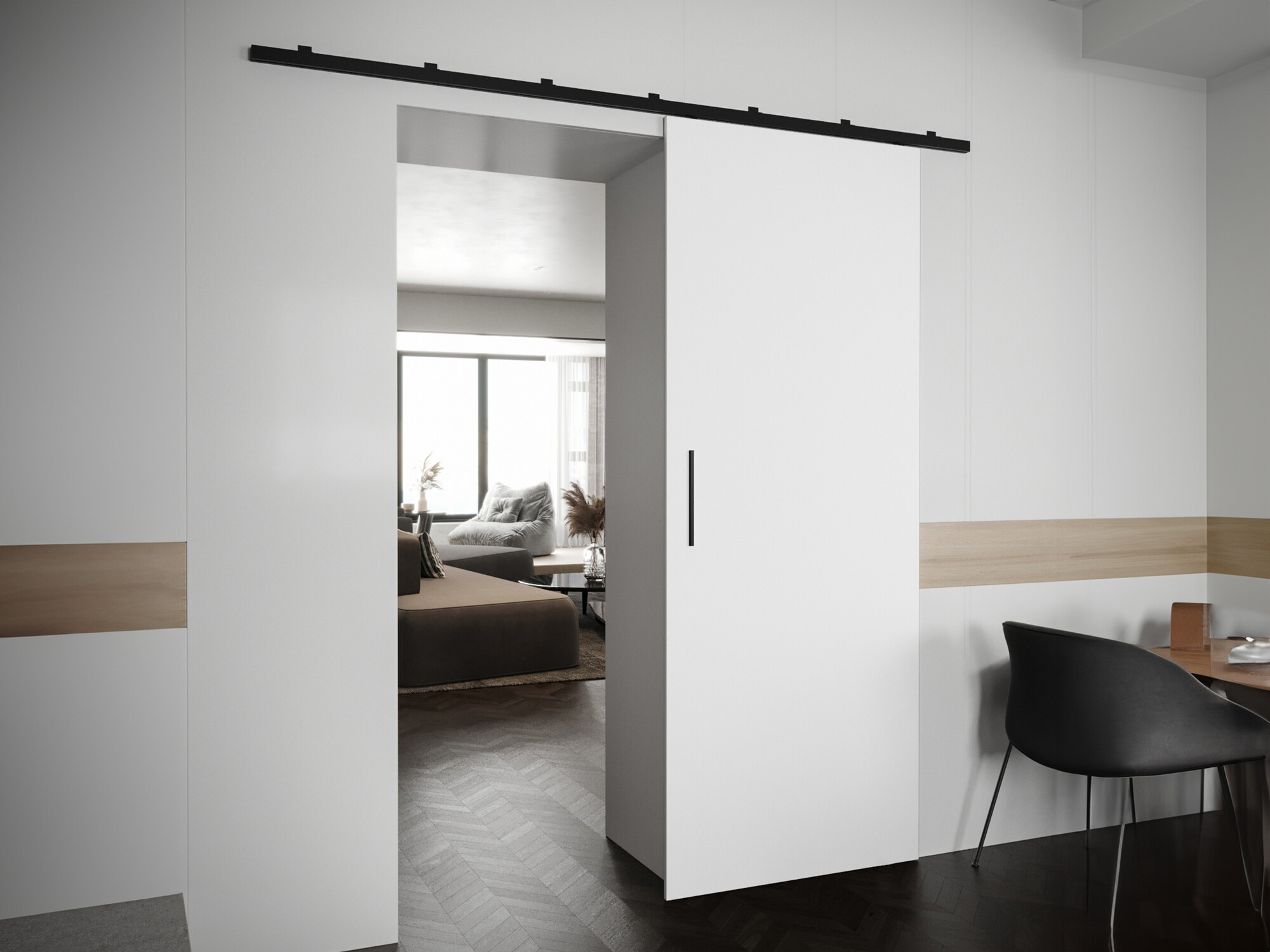Schuifdeur Hartford 487 (Wit)