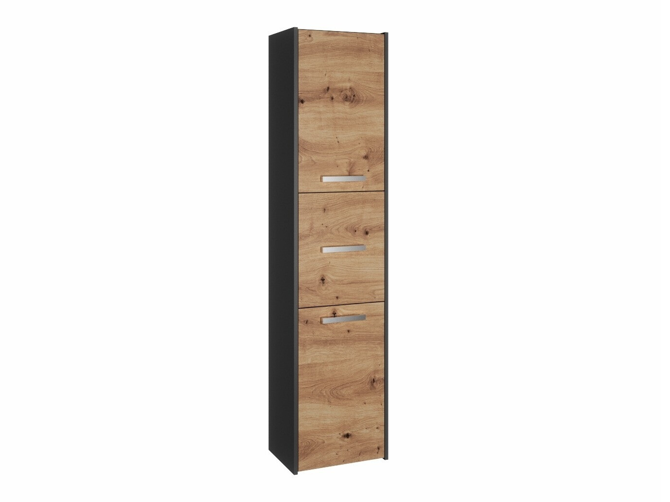 Staand badkamermeubel Mandeville 251 (Antraciet + Artisan eiken)