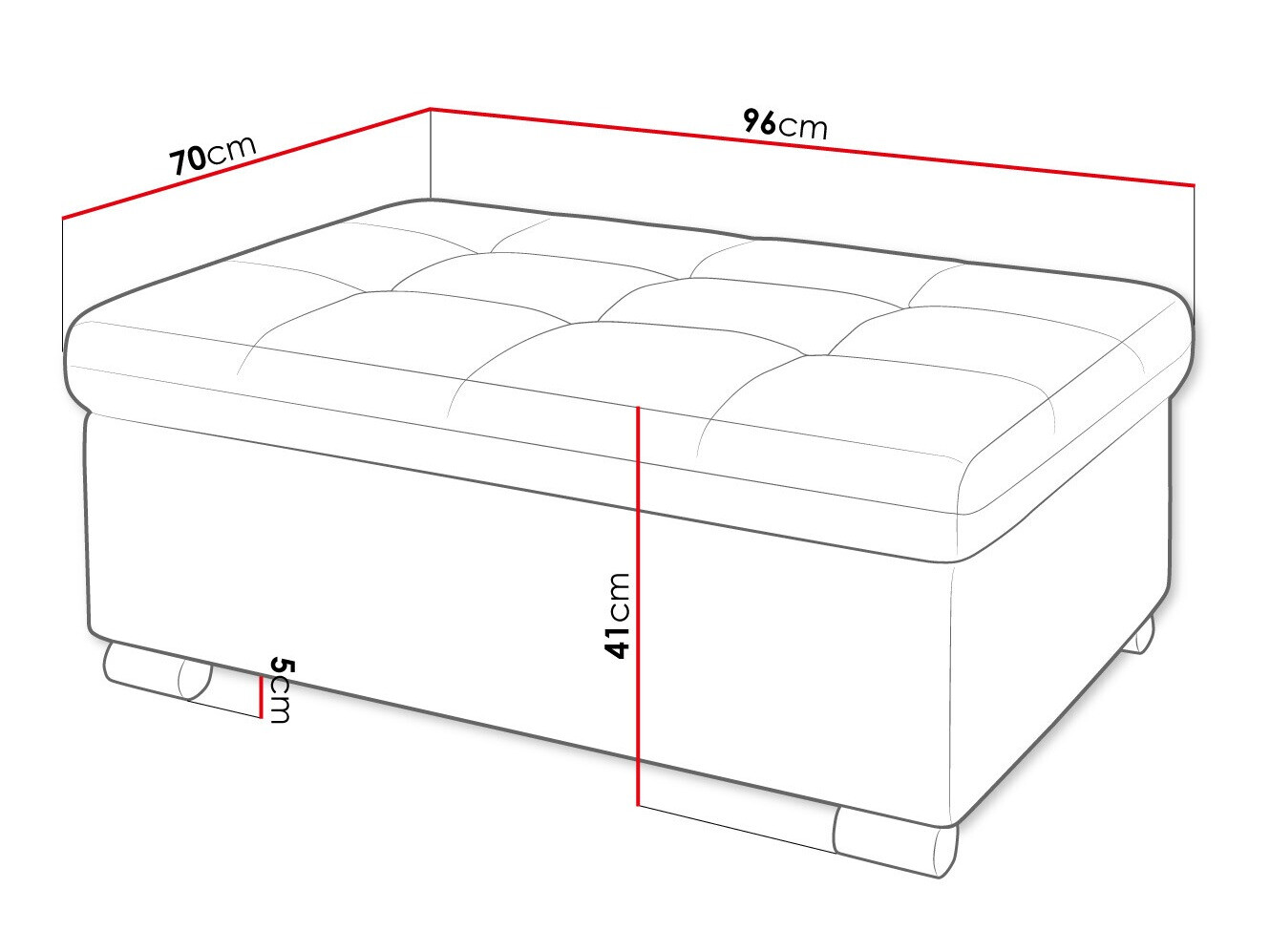 Gestoffeerde bank Comfivo Gemma I (Velo 631)
