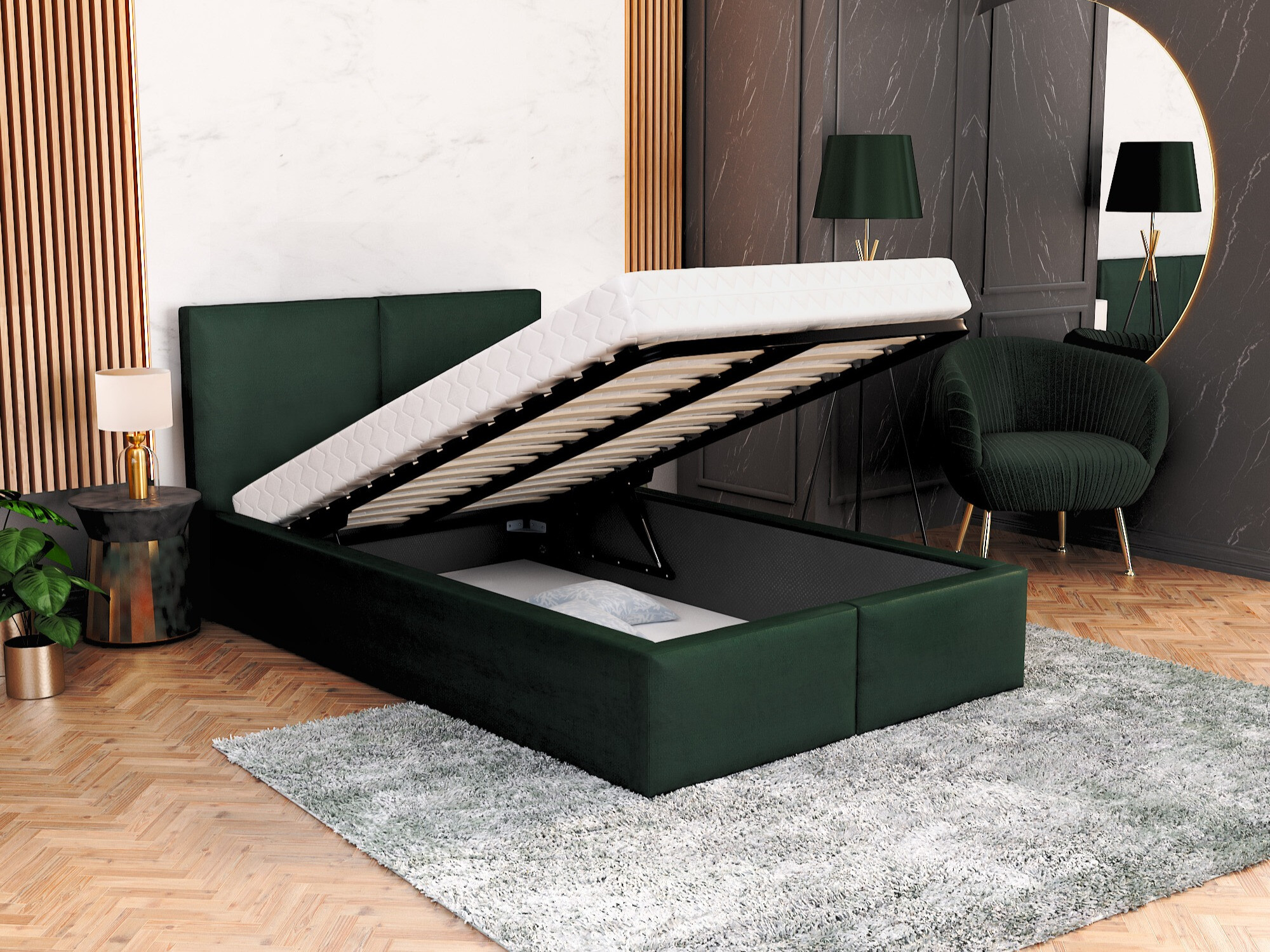 Bed Fairfield 109 (Groen)