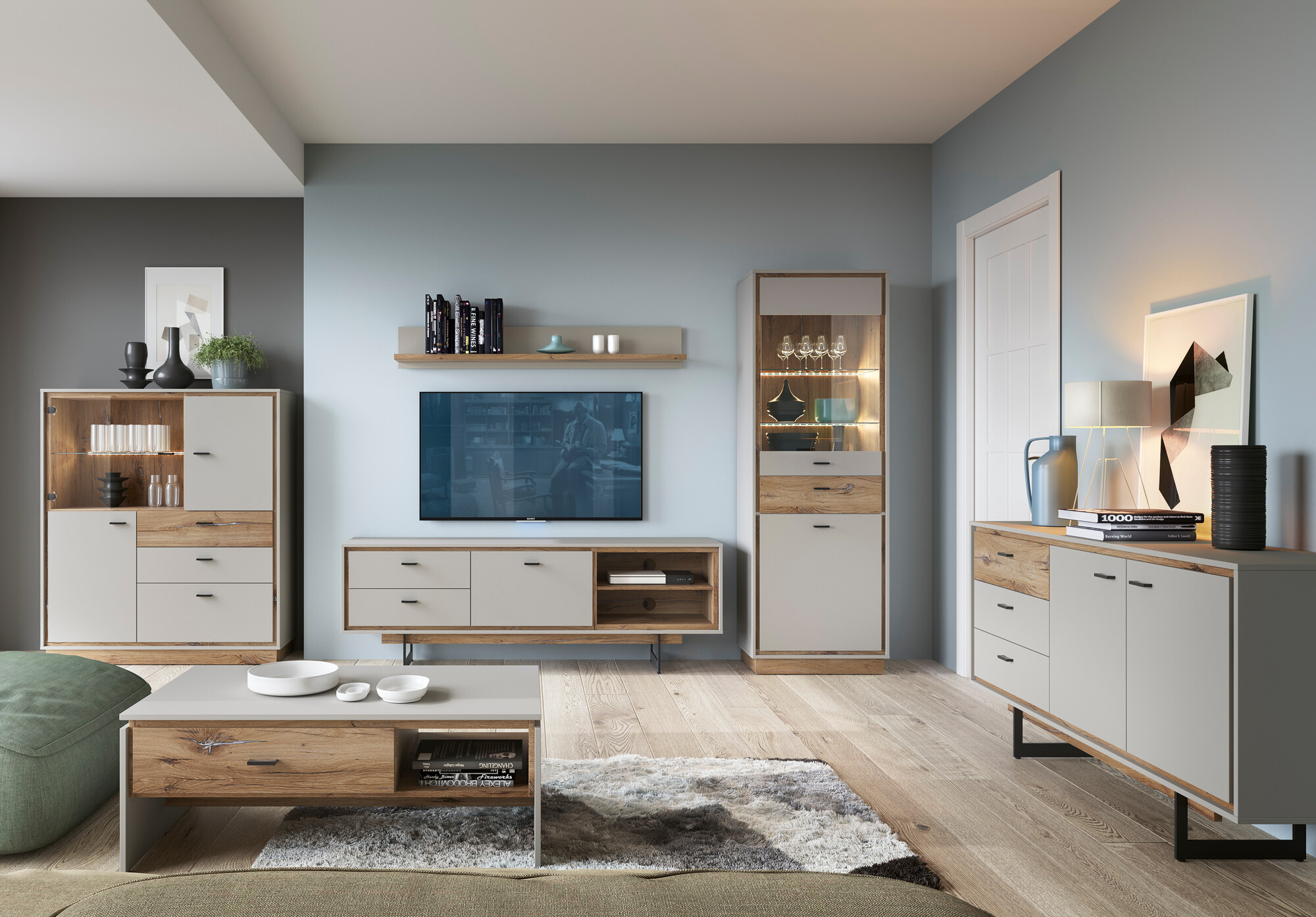 Boekenkast Marcalu 108