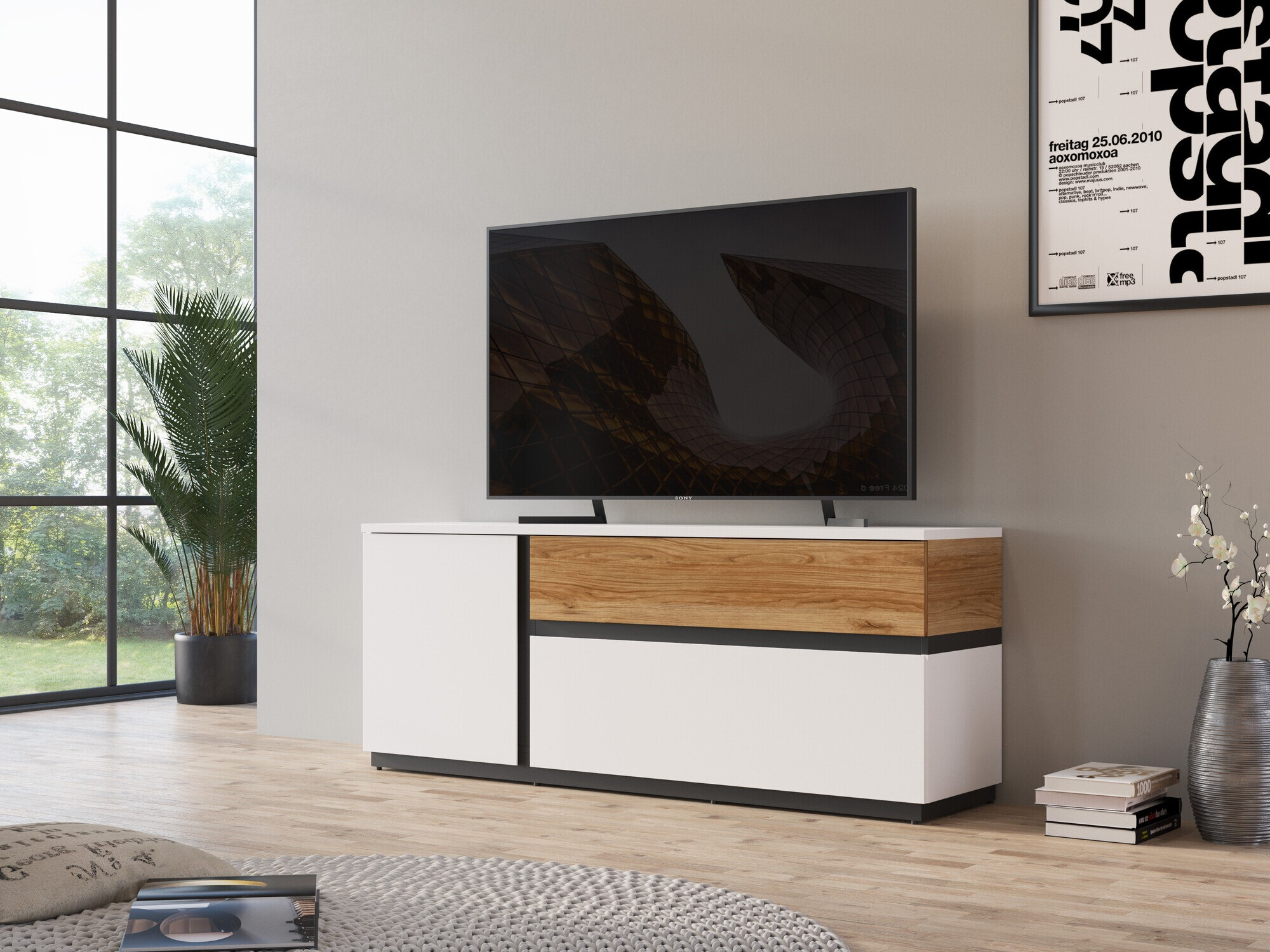 TV-meubel Livflou 100