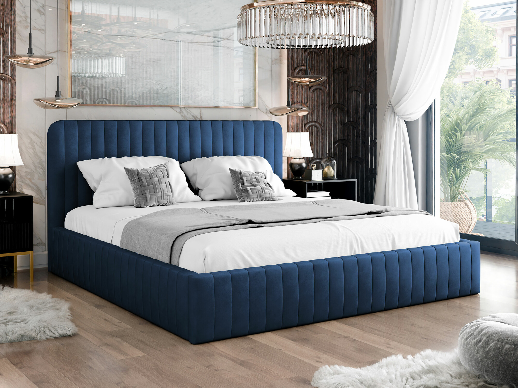 Bed TrendyNest 108 (Velluto 25)