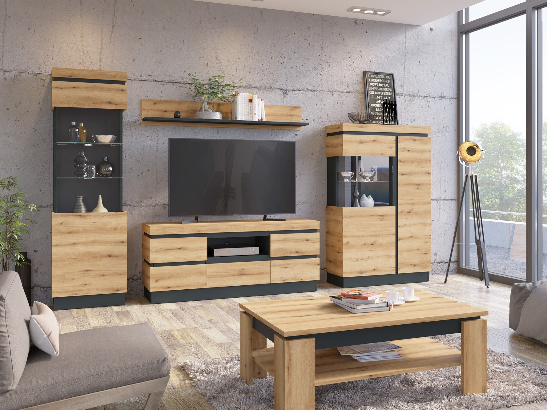 Boekenkast Enocira 100