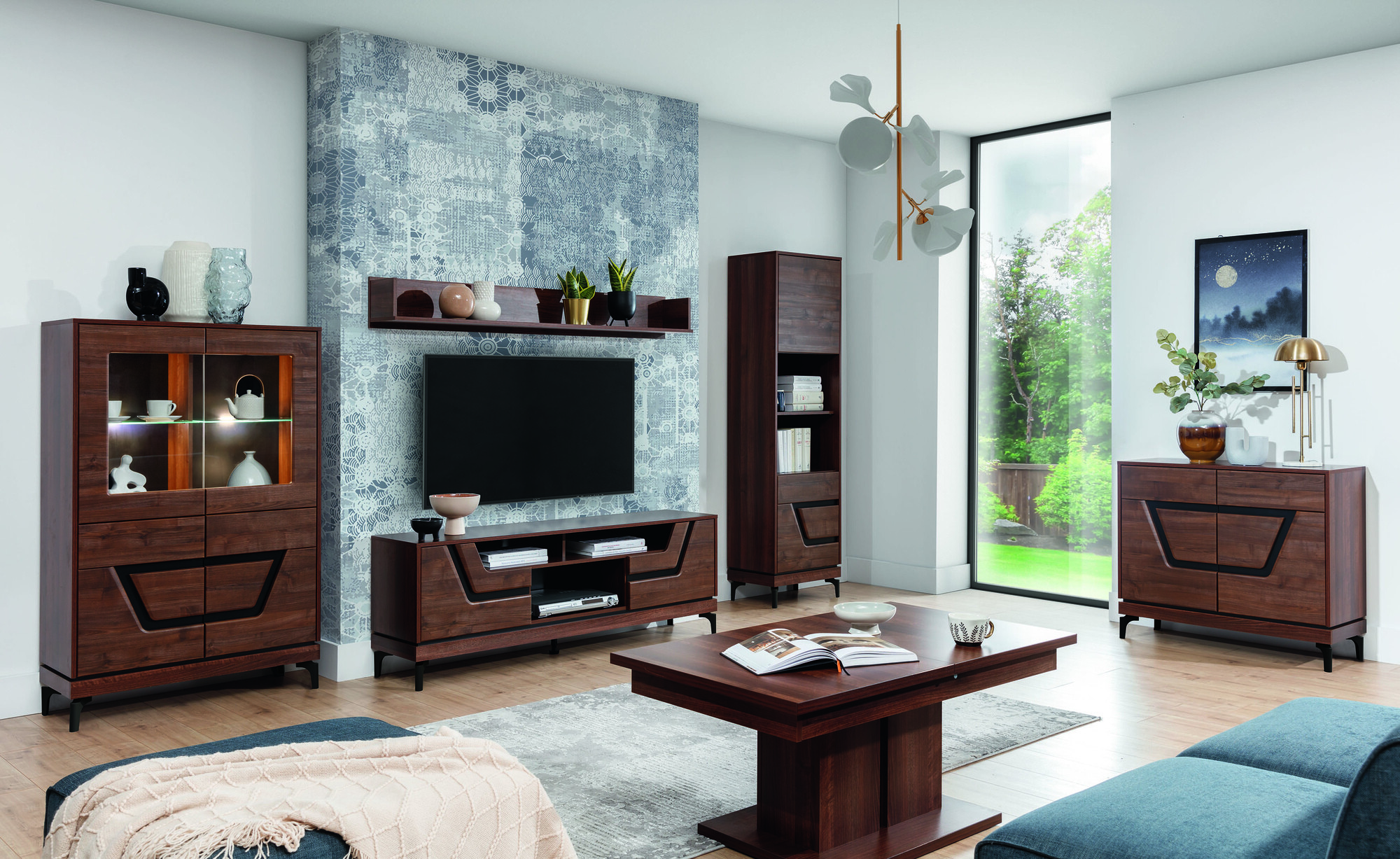 Transformeerbare salontafel Romlora 108