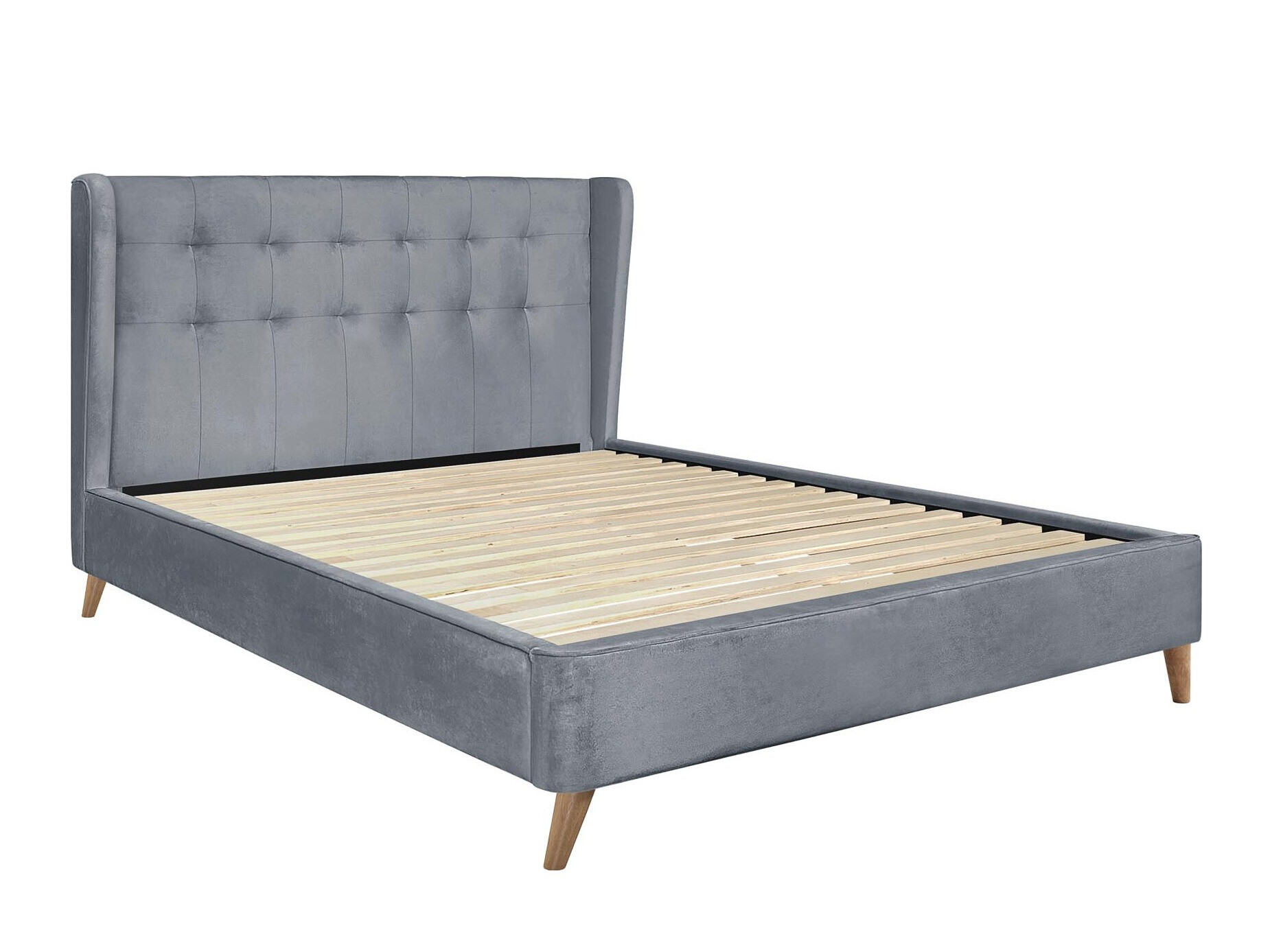 Bed Houston 1706 (Grijs)