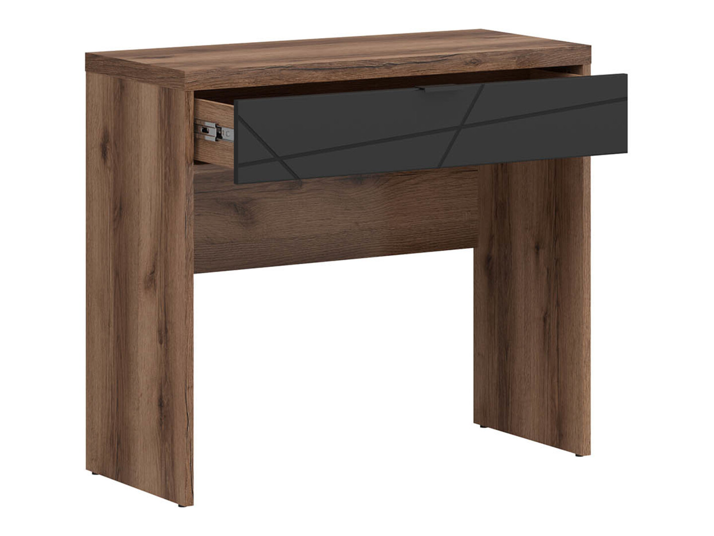 Bureau Fivale 121 (Donker delano-eik + Matzwart)