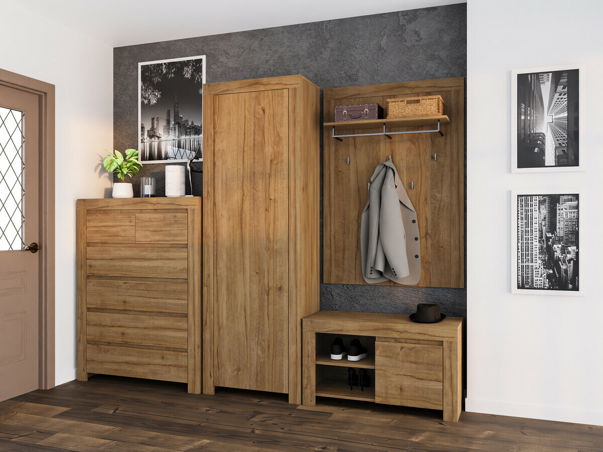 Schoenenkast Sonsoru 118 (Eiken)