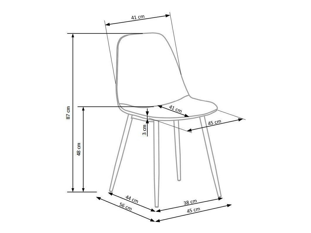 Stoel Houston 983 (Oranje)