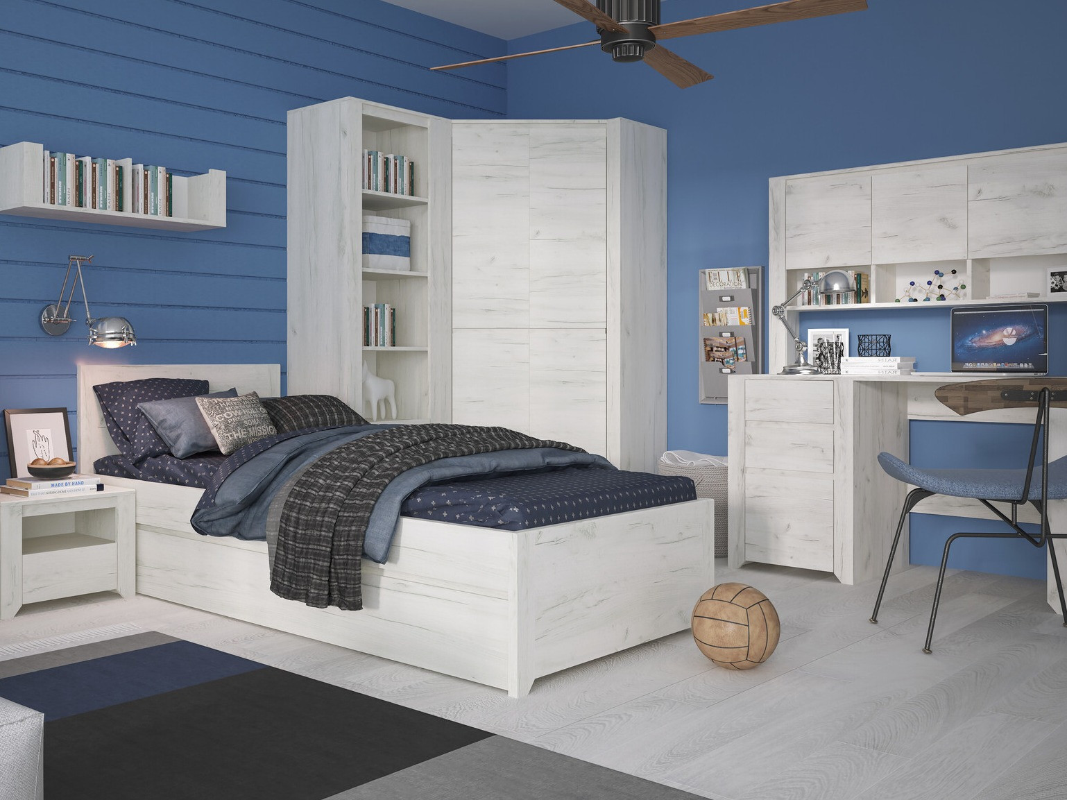 Hoekkledingkast Salcame 103