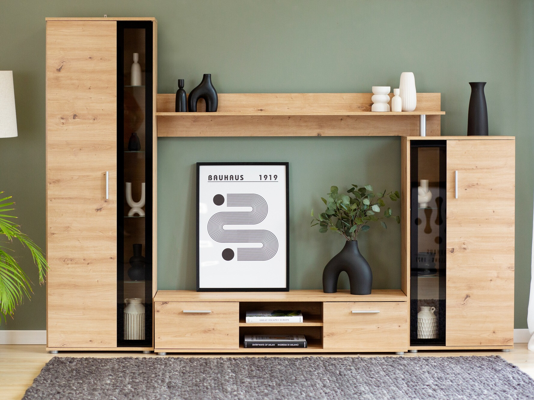 Woonkamerset Bristol 202 (Artisan eiken)