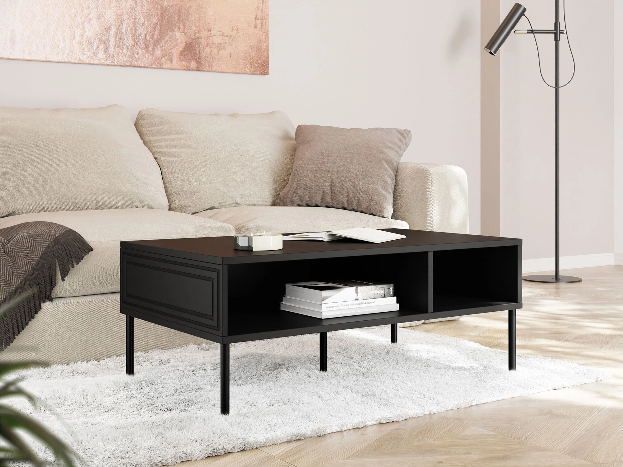 Salontafel Celra (Zwart)