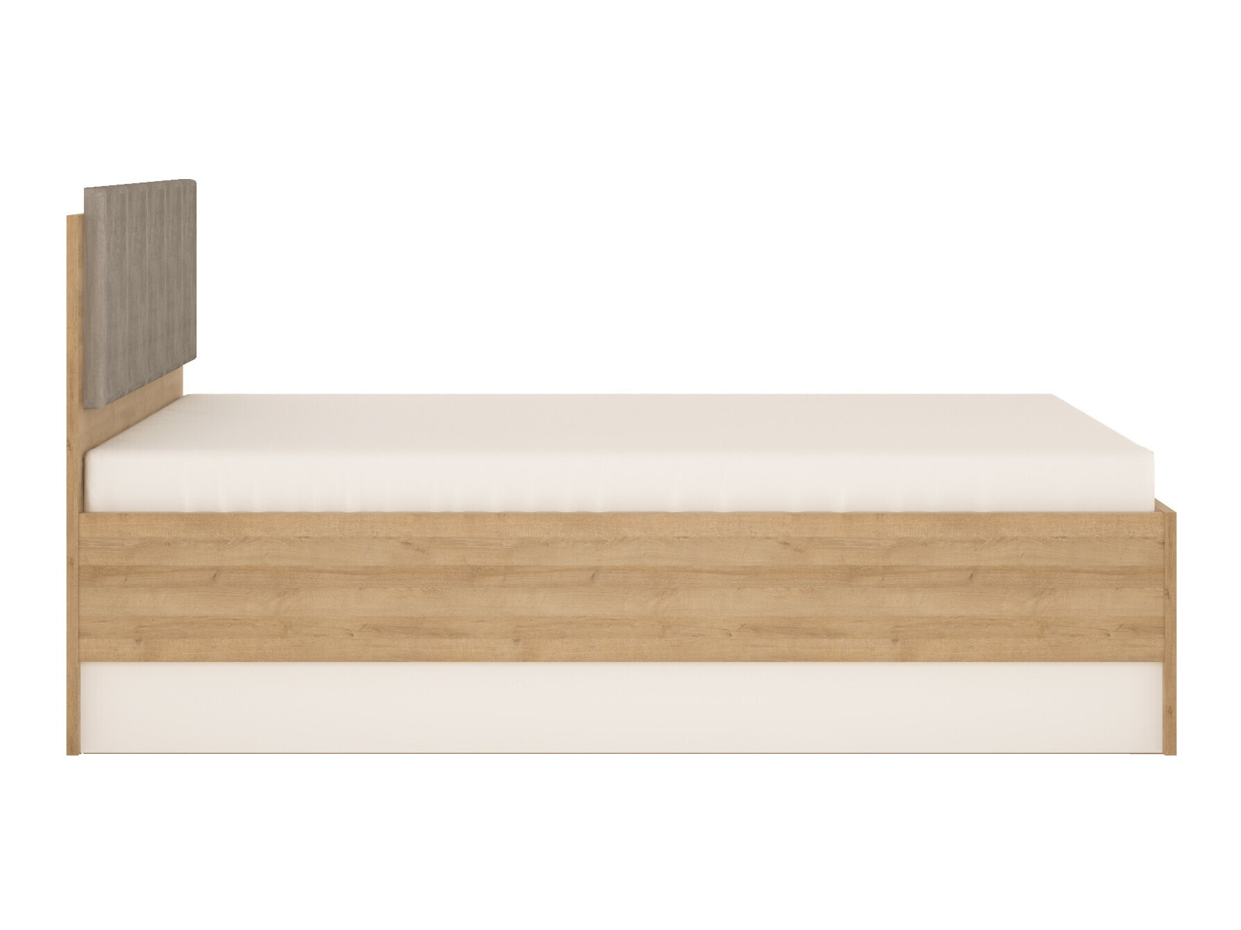 Bed Feldeli 117 (Riviera eiken + Wit)