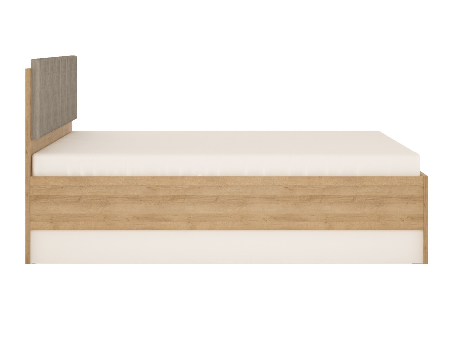 Bed Feldeli 117 (Riviera eiken + Wit)