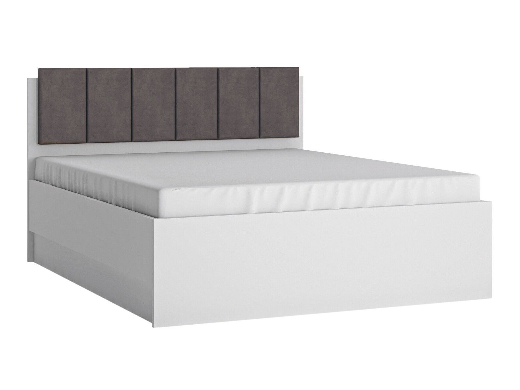 Bed Feldeli 117 (Wit + Glanzend wit)